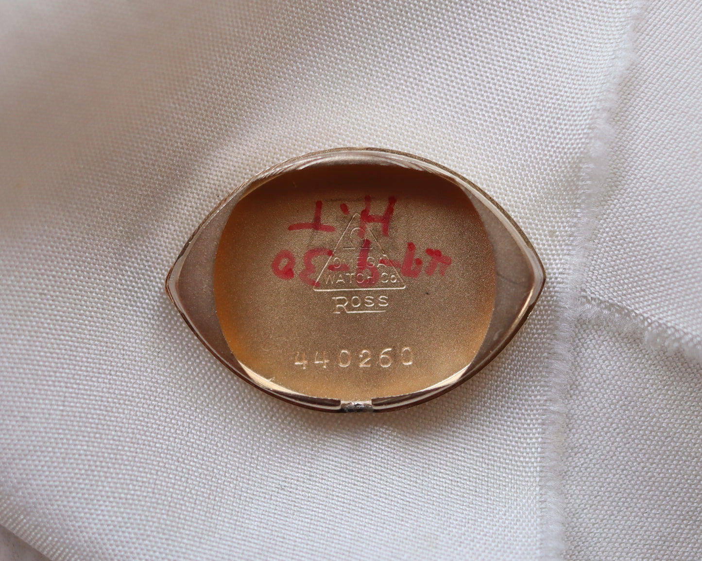 Super rare 1980's 14ct gold Omega watch with diamond shaped dial