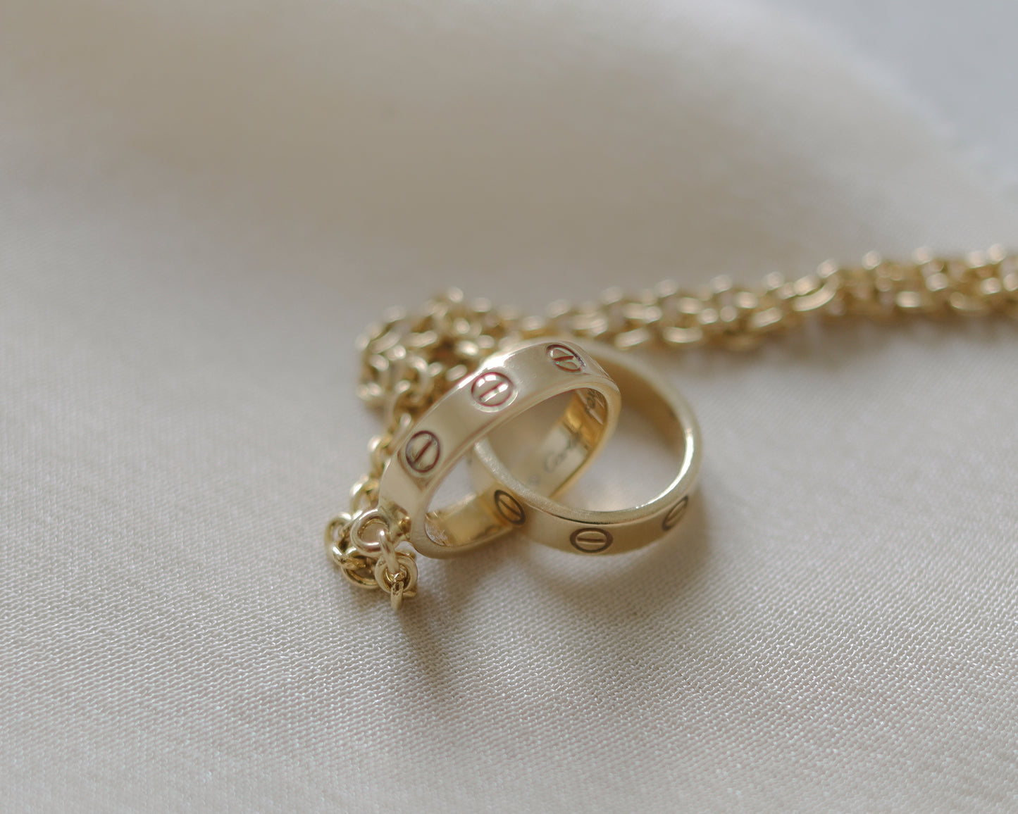Vintage Cartier 18ct Gold LOVE bracelet in yellow gold