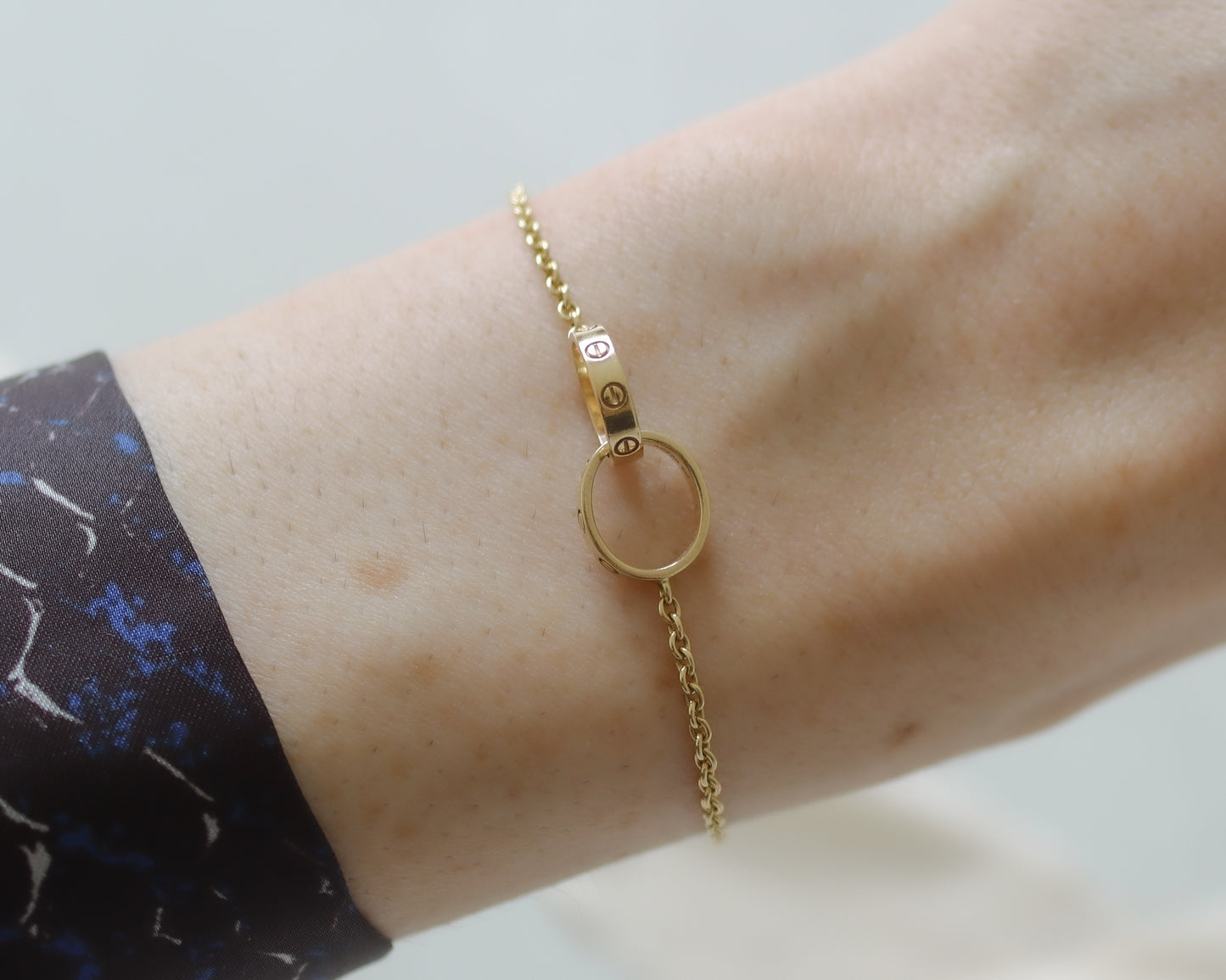 Vintage Cartier 18ct Gold LOVE bracelet in yellow gold
