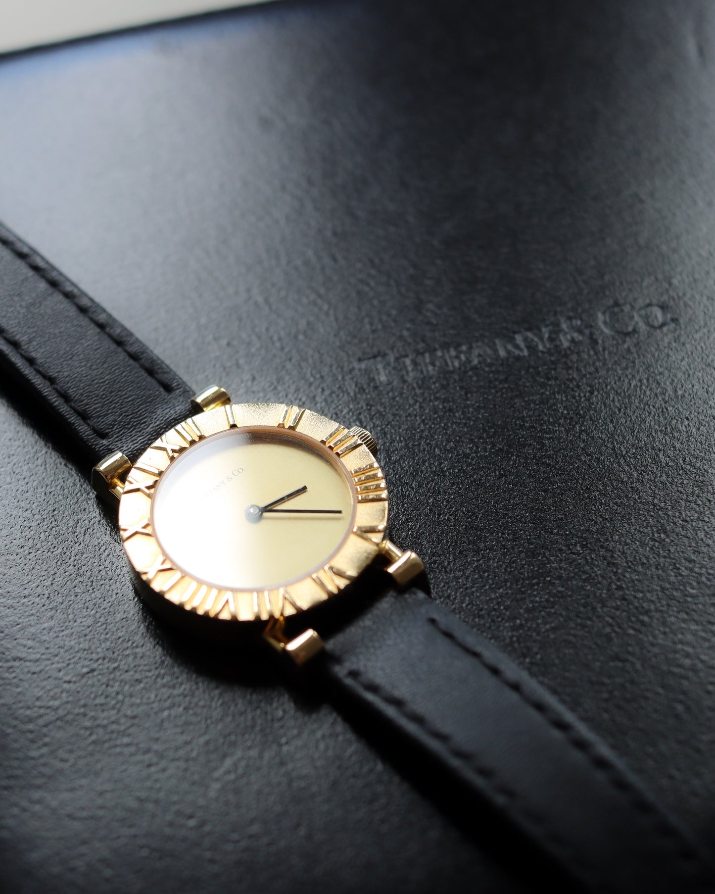Tiffany & Co. 18ct gold ladies Atlas watch