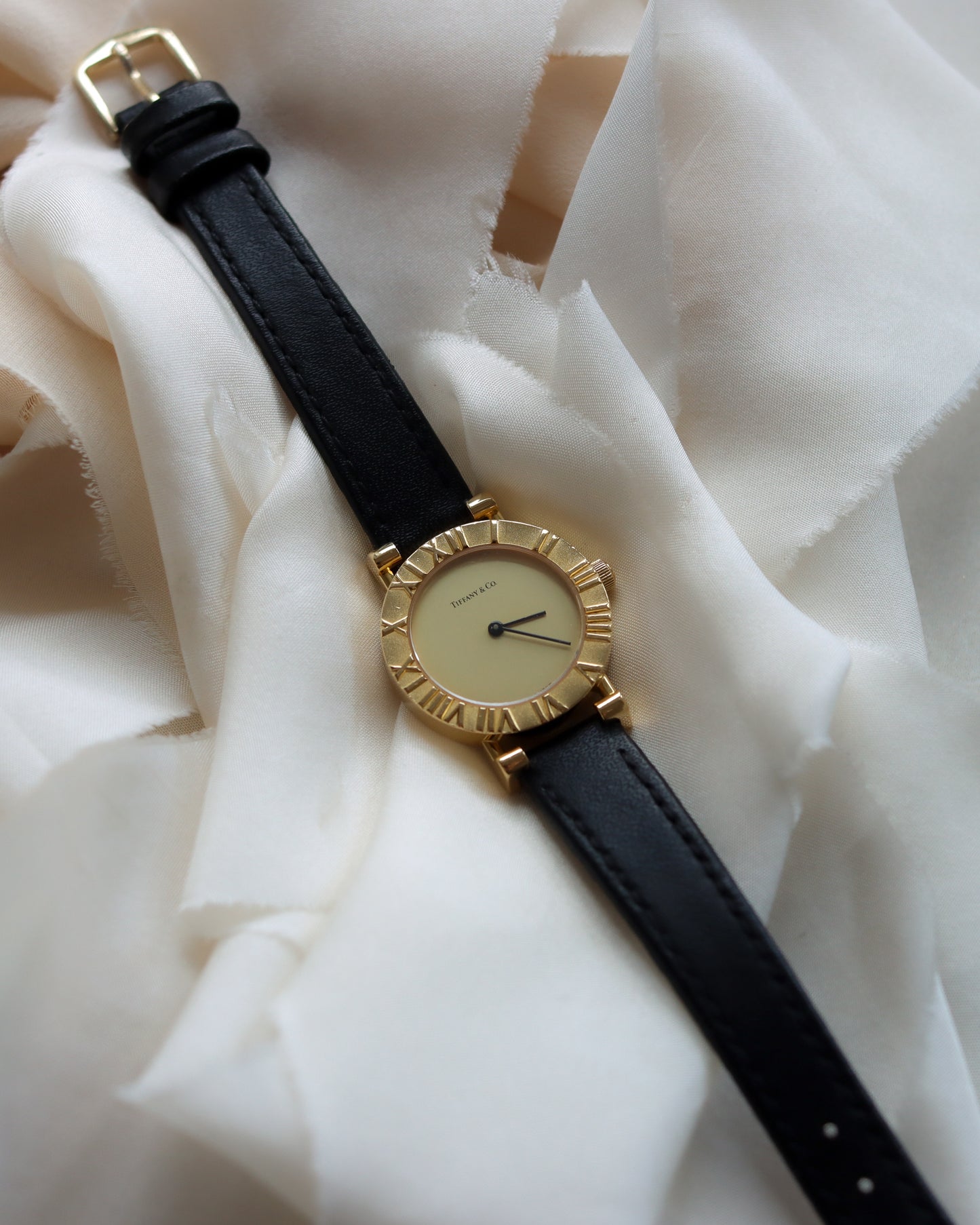 Tiffany & Co. 18ct gold ladies Atlas watch