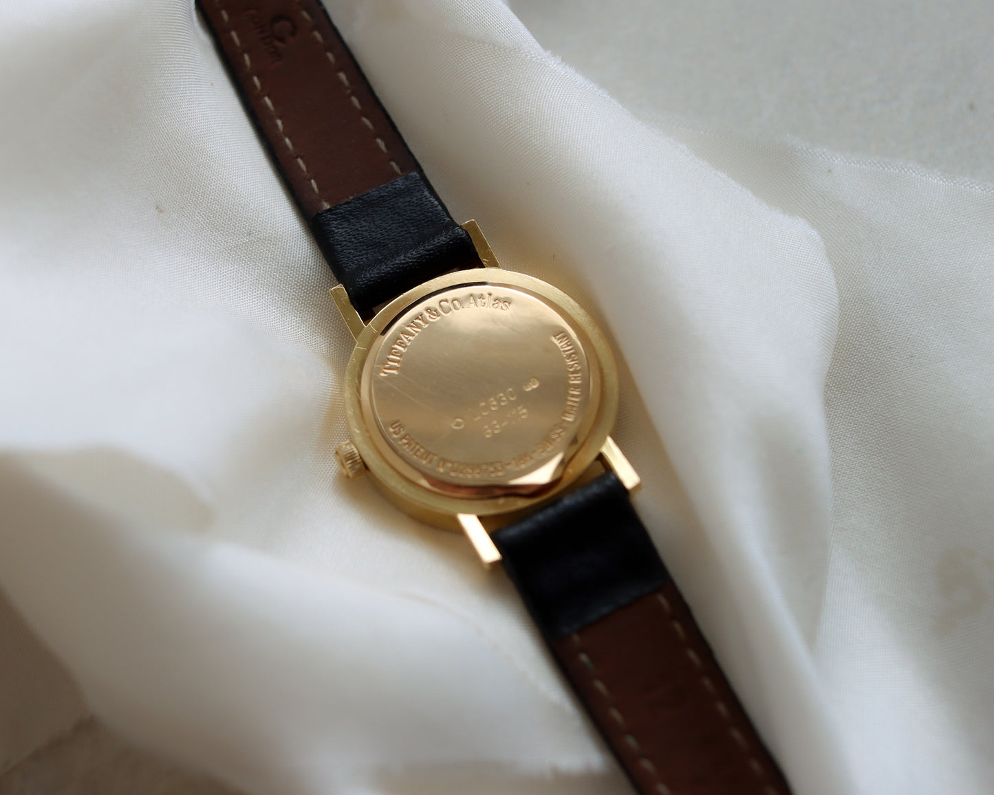 Tiffany & Co. 18ct gold ladies Atlas watch