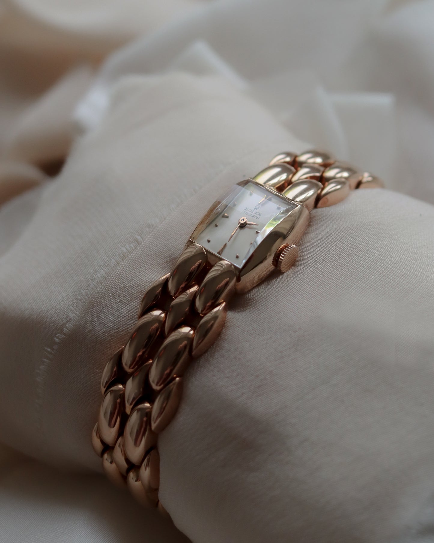 Sensational 18ct rose gold Rolex from the 1940's