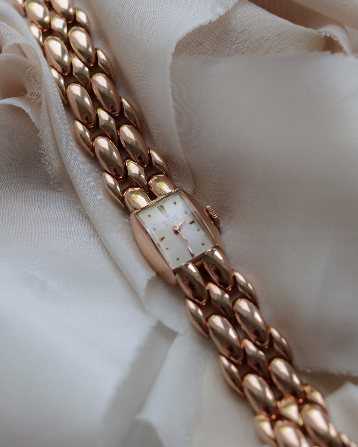 Sensational 18ct rose gold Rolex from the 1940's