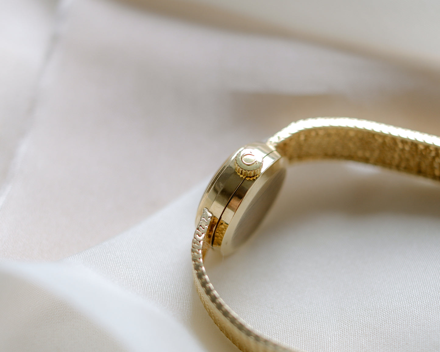 1970 Omega 9ct gold ladies cocktail wristwatch