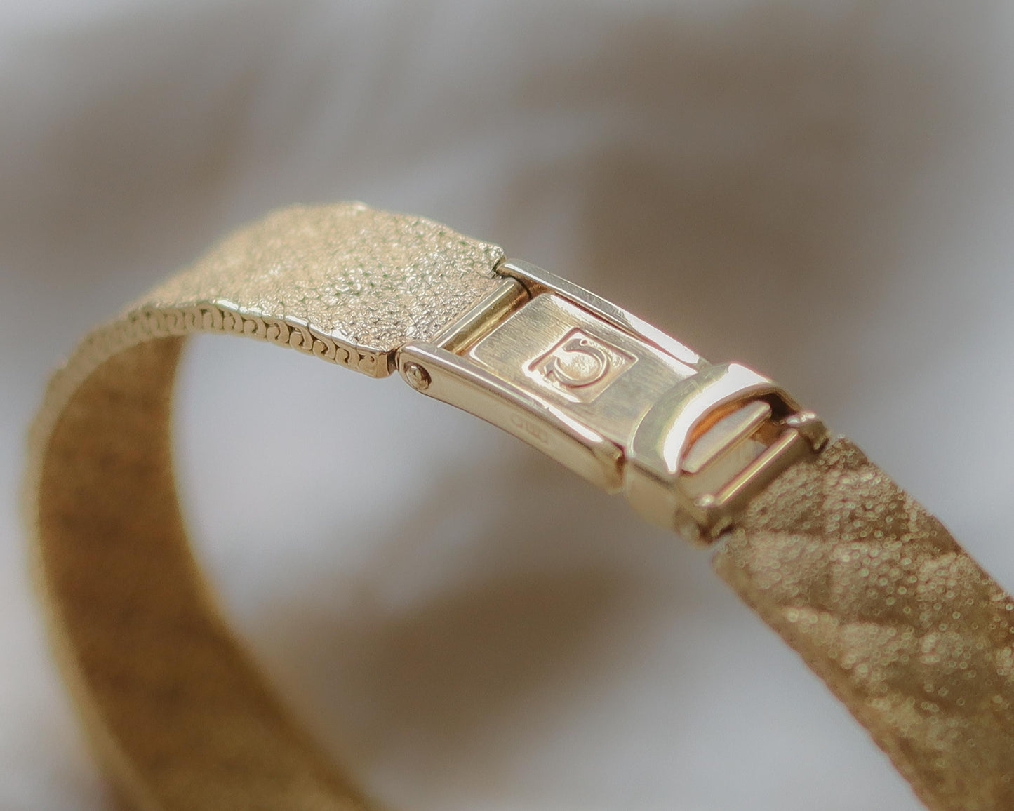 1970's Omega 9ct gold ladies wristwatch