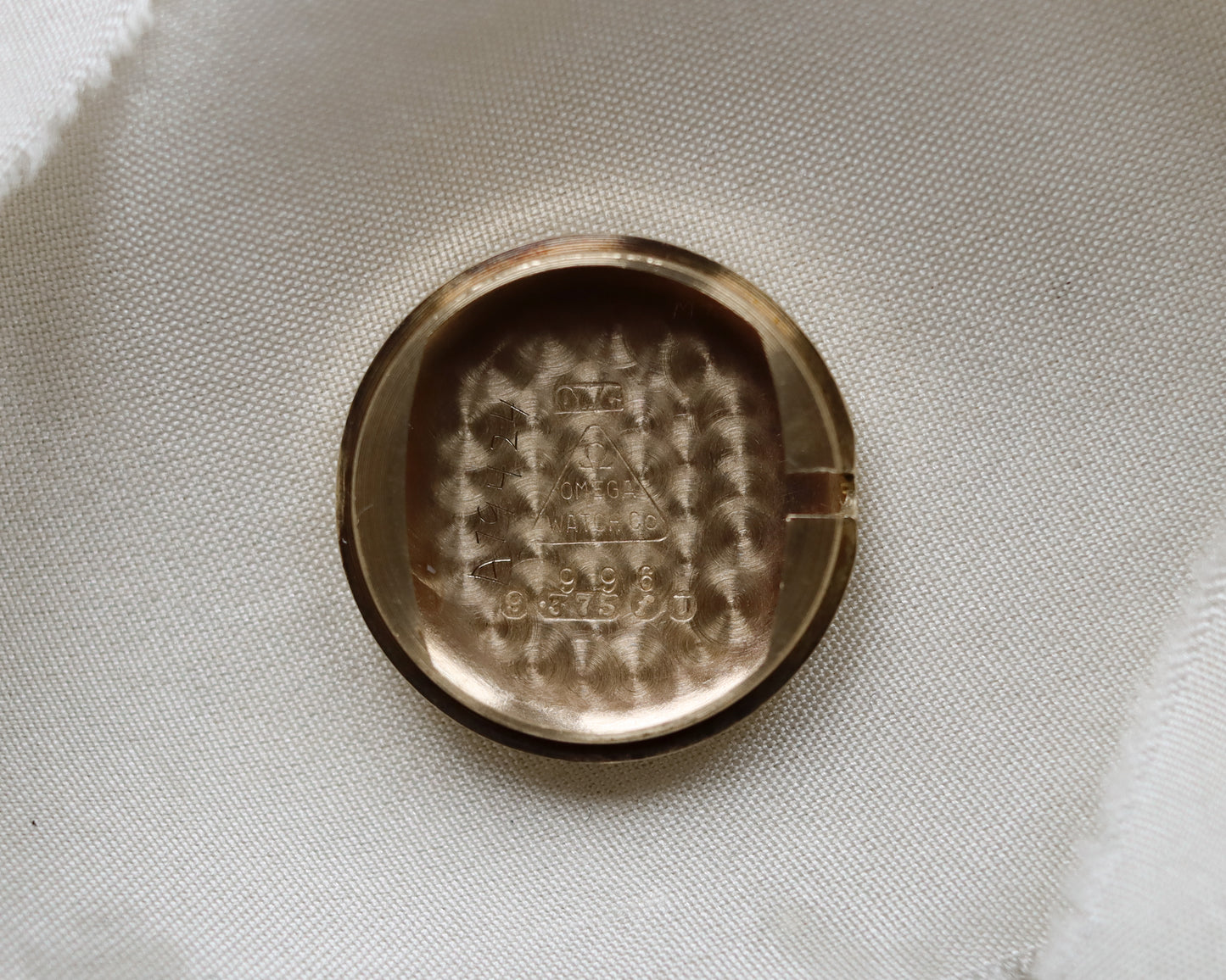 Stunning 9ct gold Omega watch with fancy link bracelet from 1961