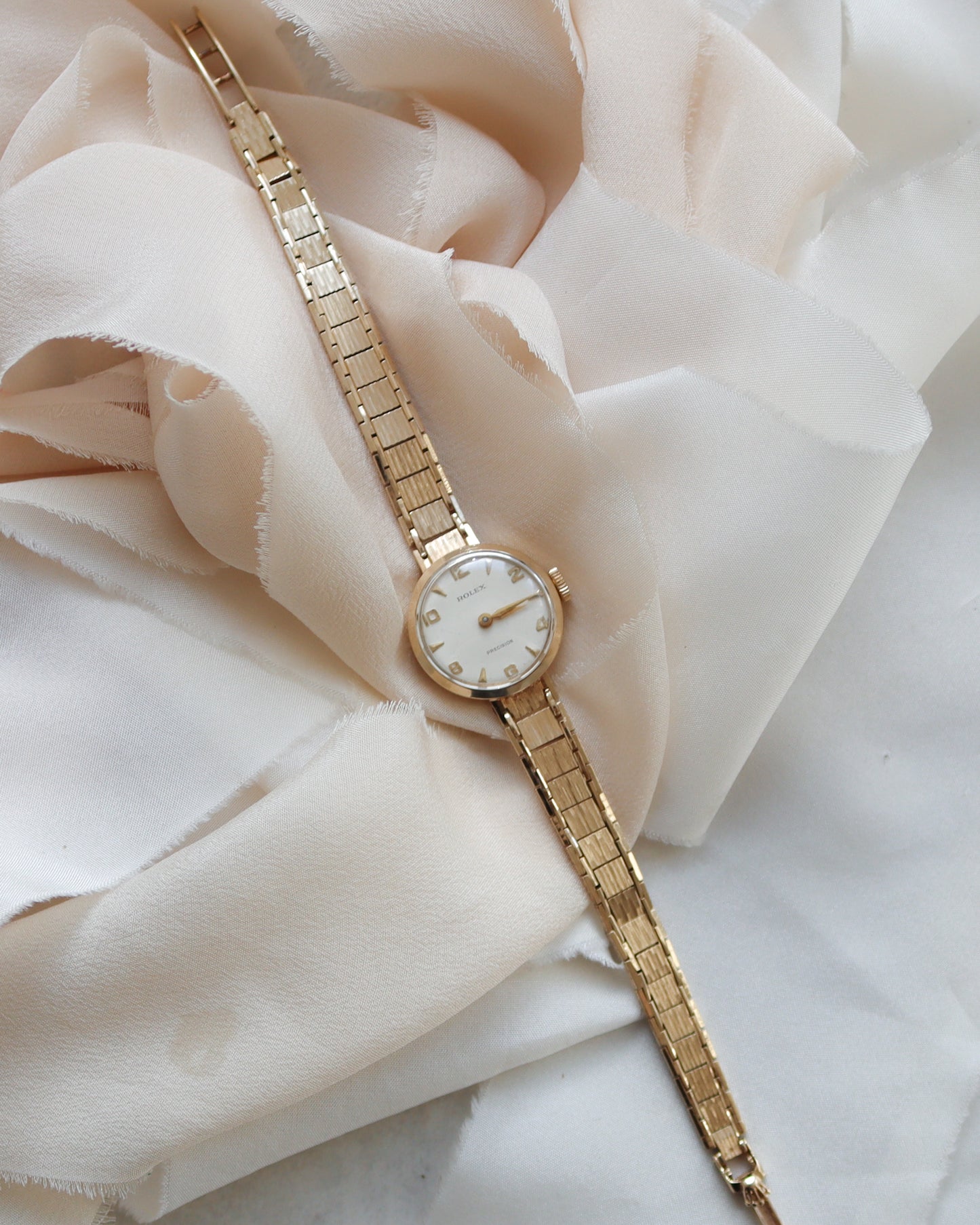Rolex precision wrist watch in 9ct gold from 1964