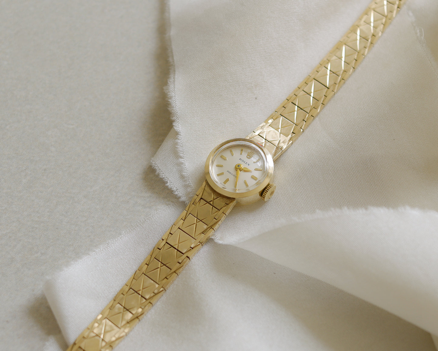 1965 9ct gold fancy bracelet Rolex watch