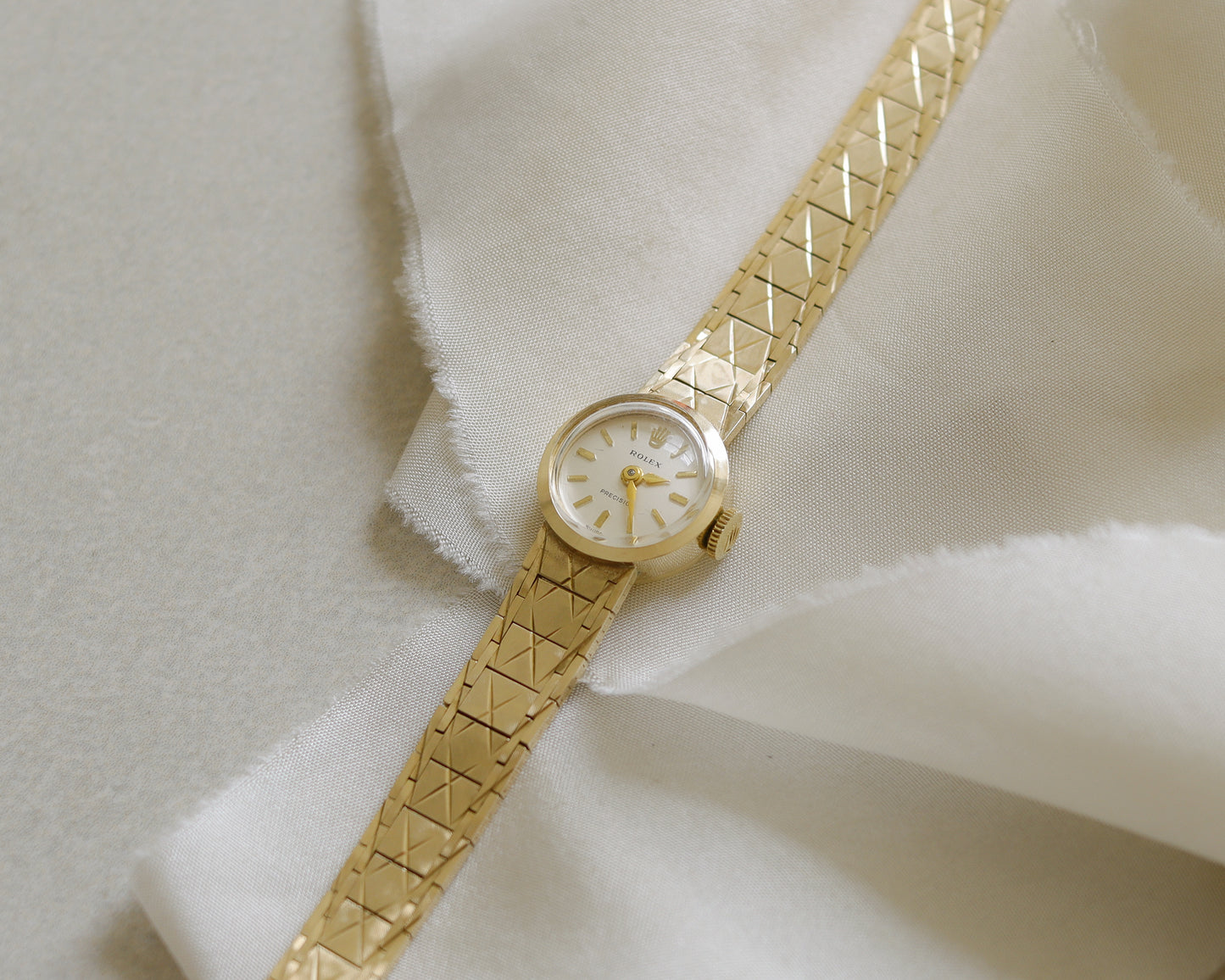 1965 9ct gold fancy bracelet Rolex watch