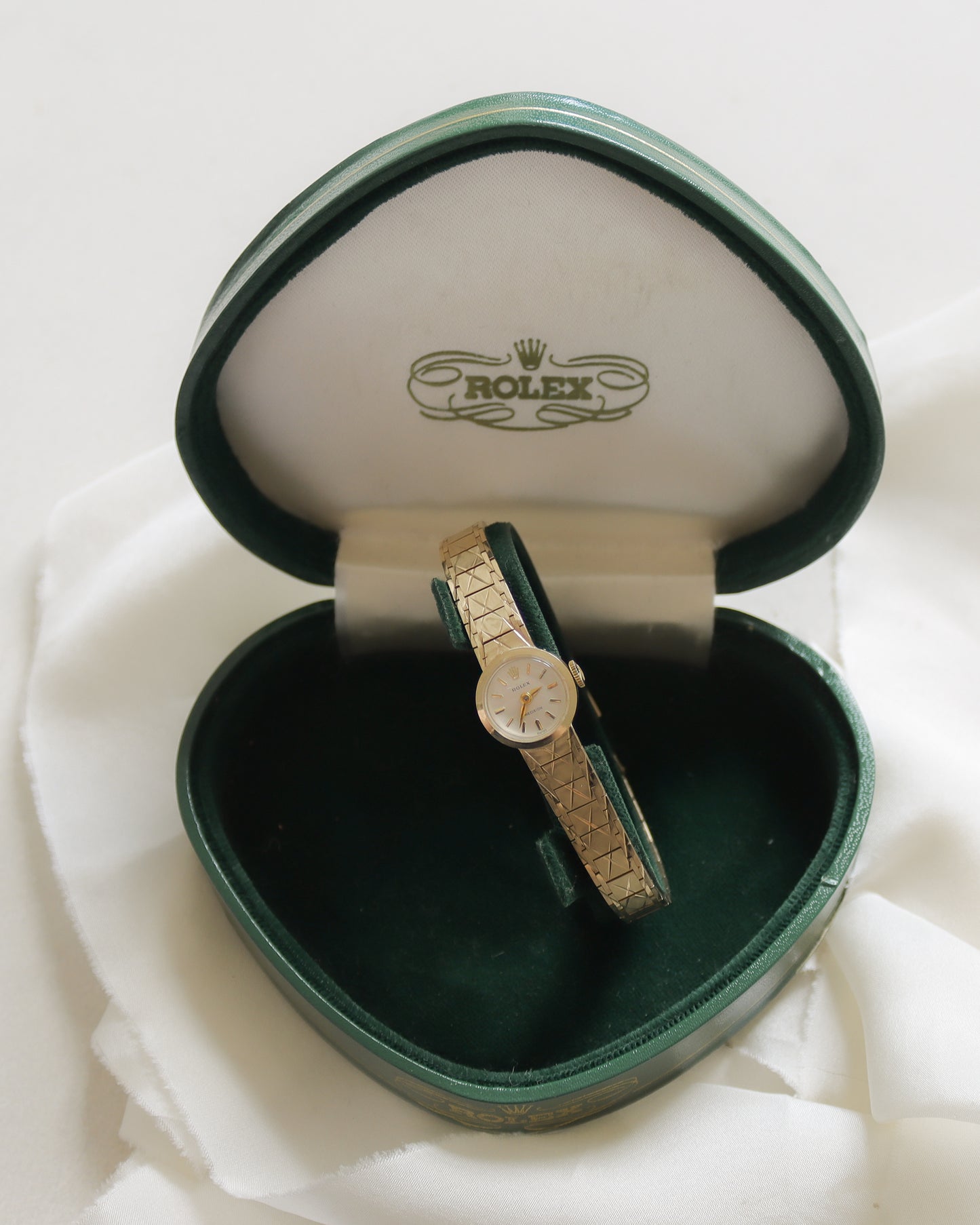 1965 9ct gold fancy bracelet Rolex watch