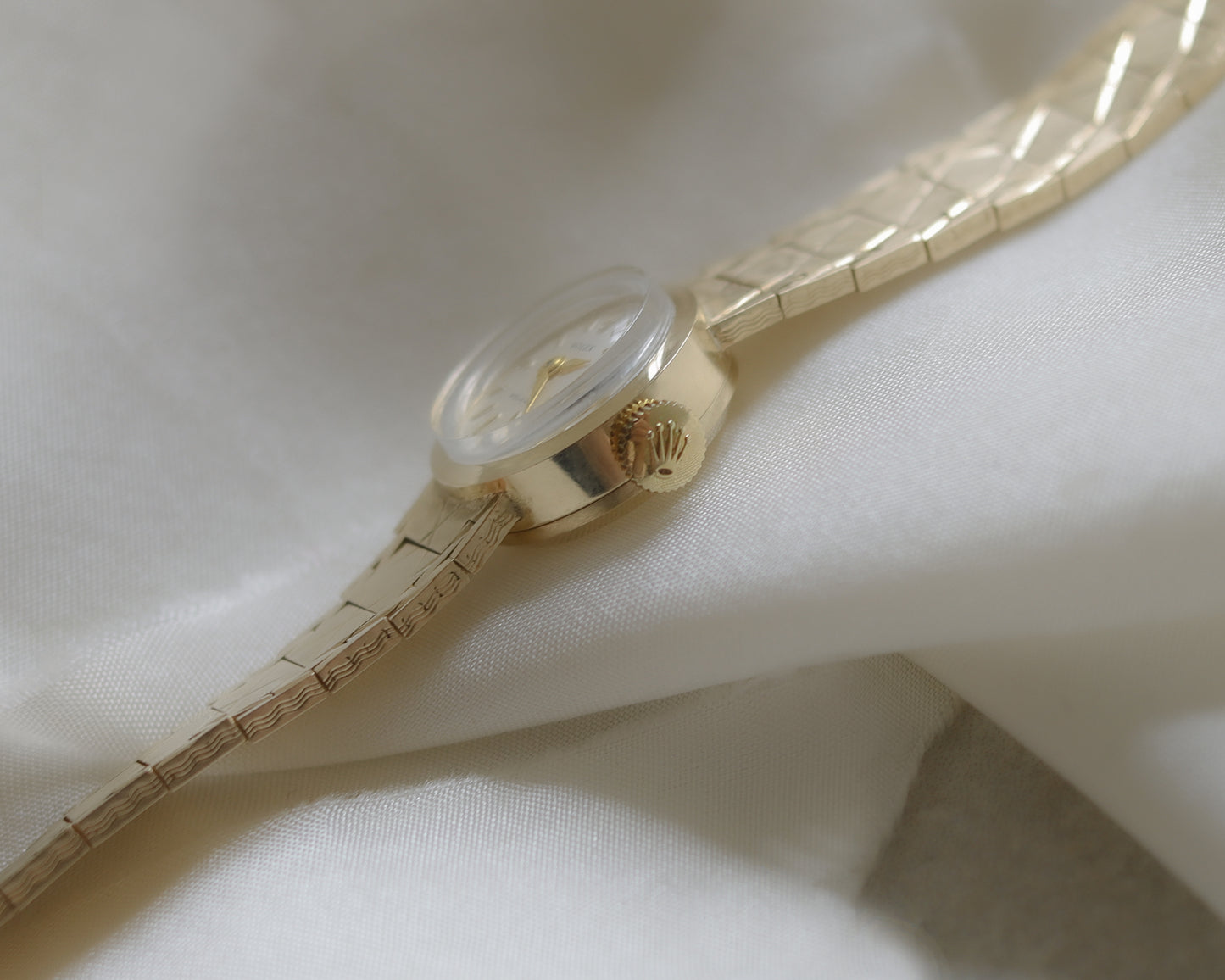 1965 9ct gold fancy bracelet Rolex watch