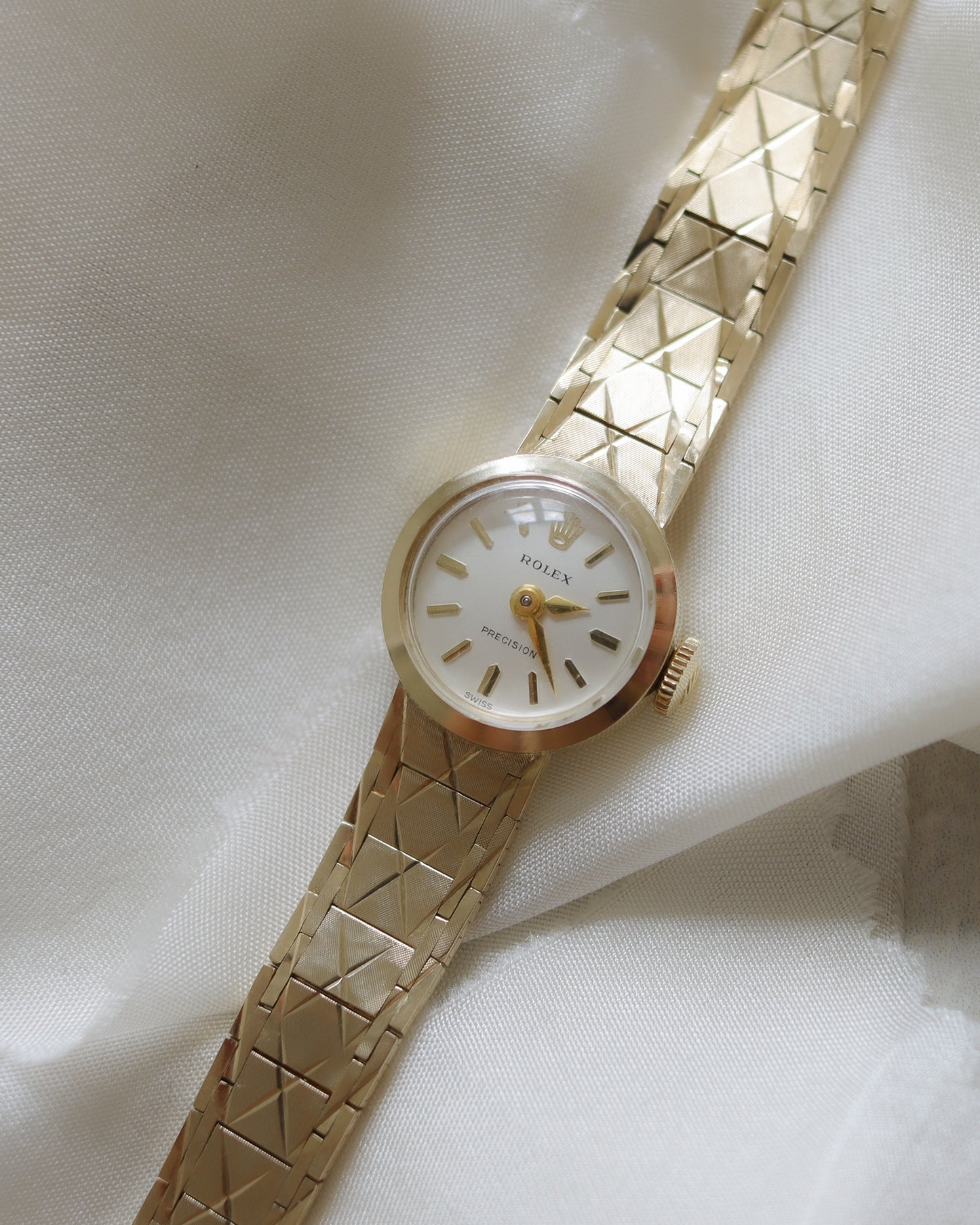 1965 9ct gold fancy bracelet Rolex watch