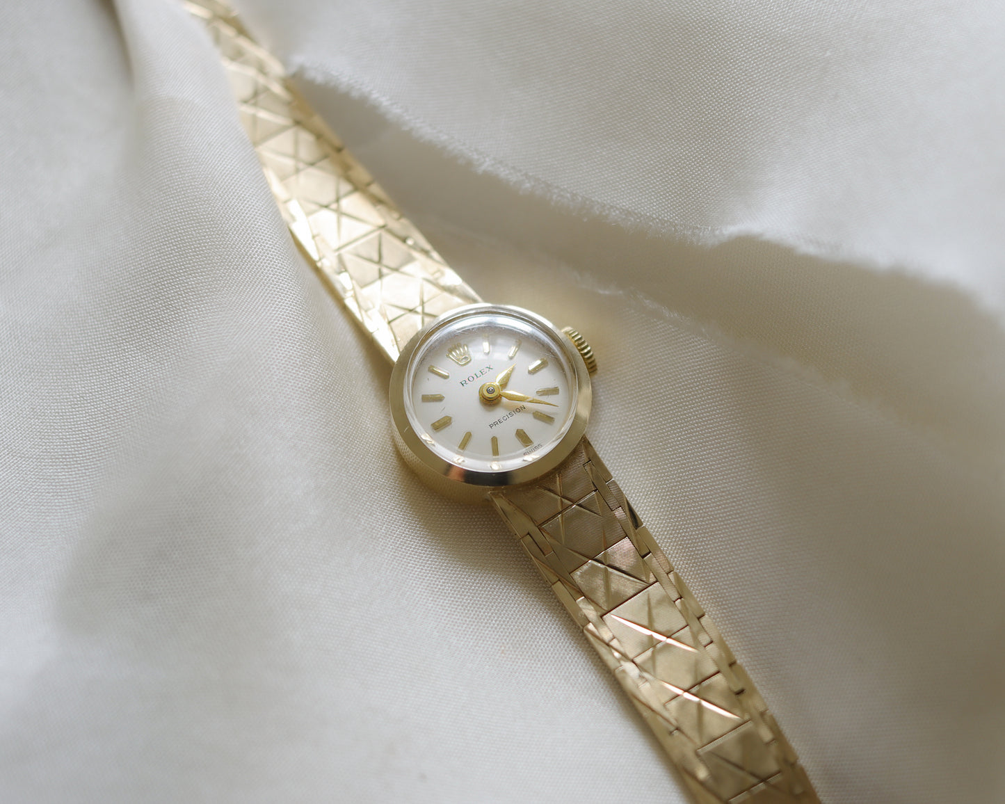 1965 9ct gold fancy bracelet Rolex watch
