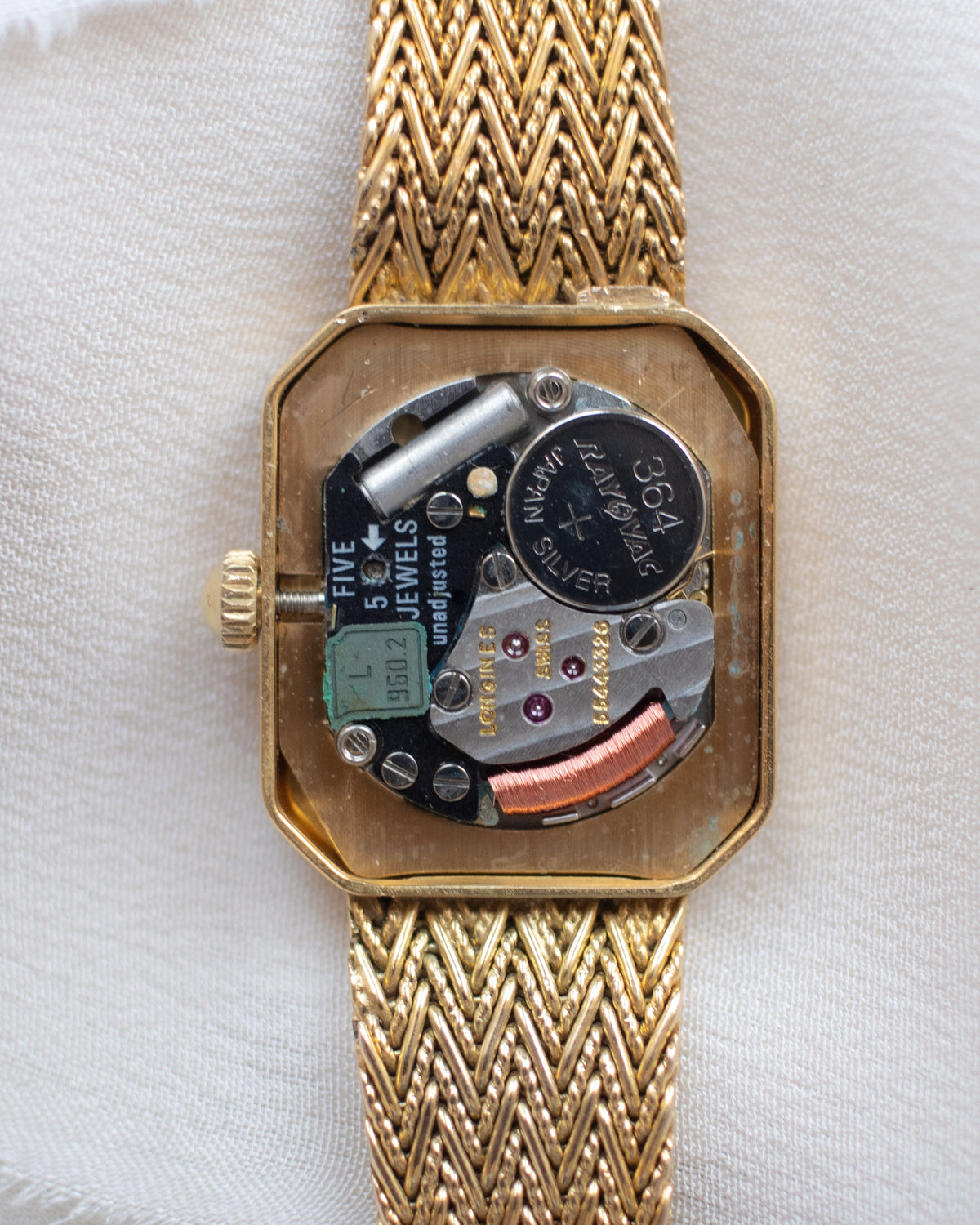 Vintage Longines 9ct Gold Ladies Bracelet Watch – 1982