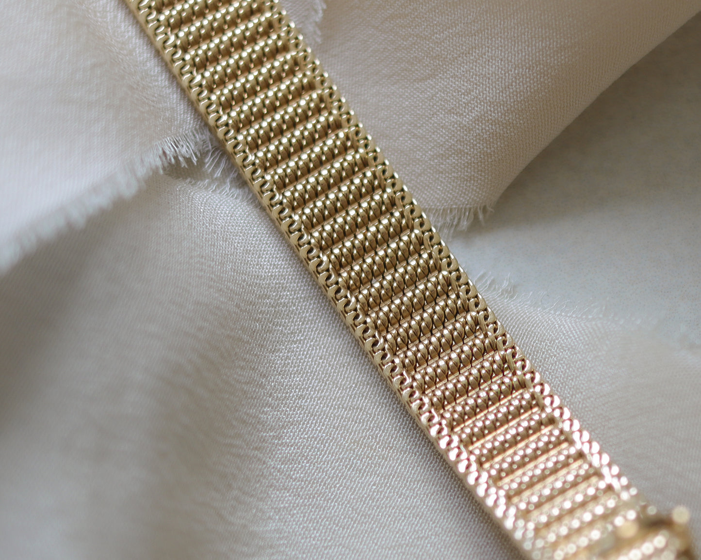 Sensational 9ct gold Omega manual 620 watch