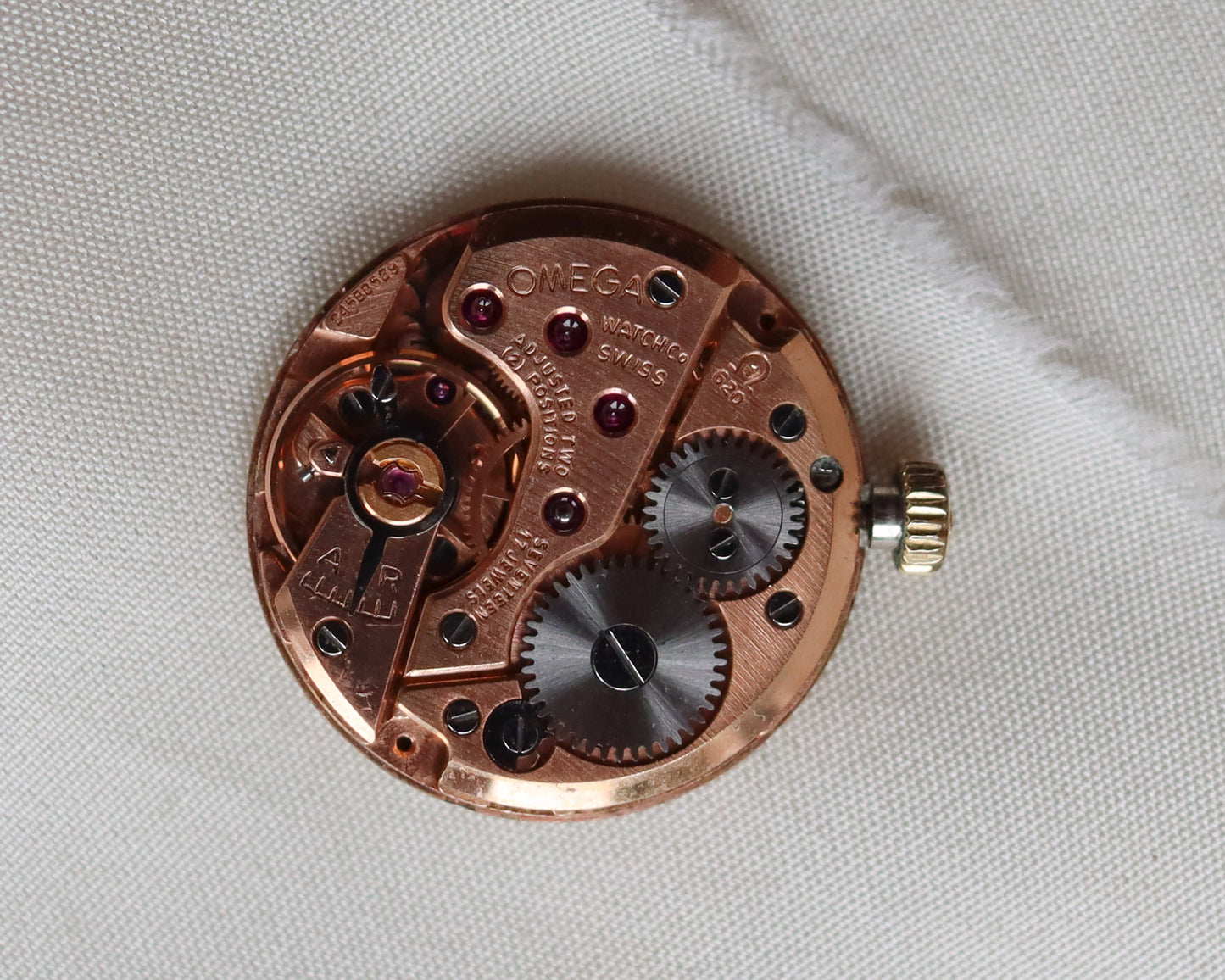 Beautiful 9ct gold Omega watch from 1966
