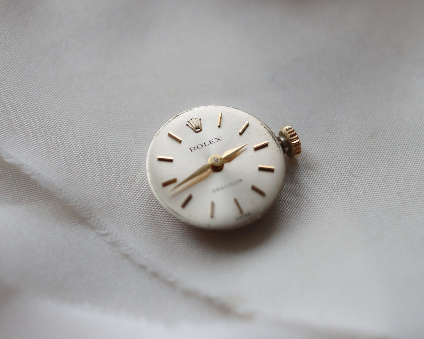 Ladies Rolex precision watch in 9ct gold from 1970