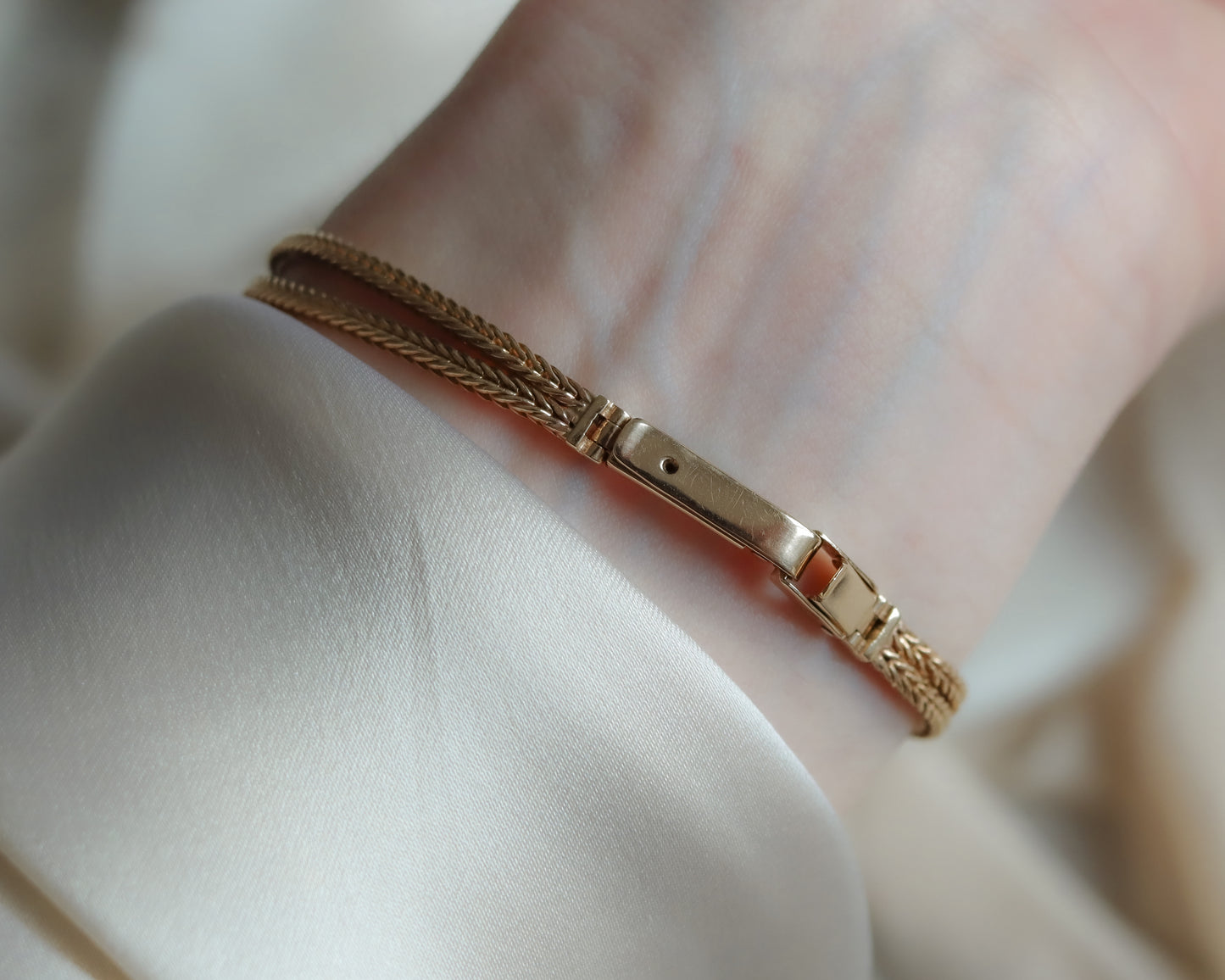 Vintage 9ct Gold Rolex Precision Ladies Bracelet Watch – 1957