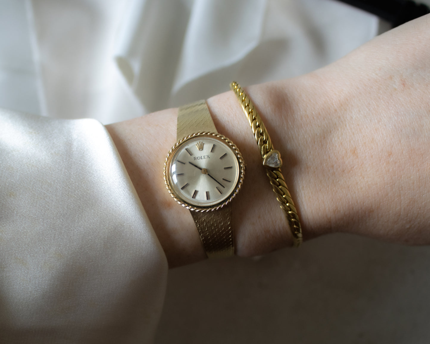 Vintage Rolex Ladies’ Cocktail Watch |14ct Gold | Mid-Century