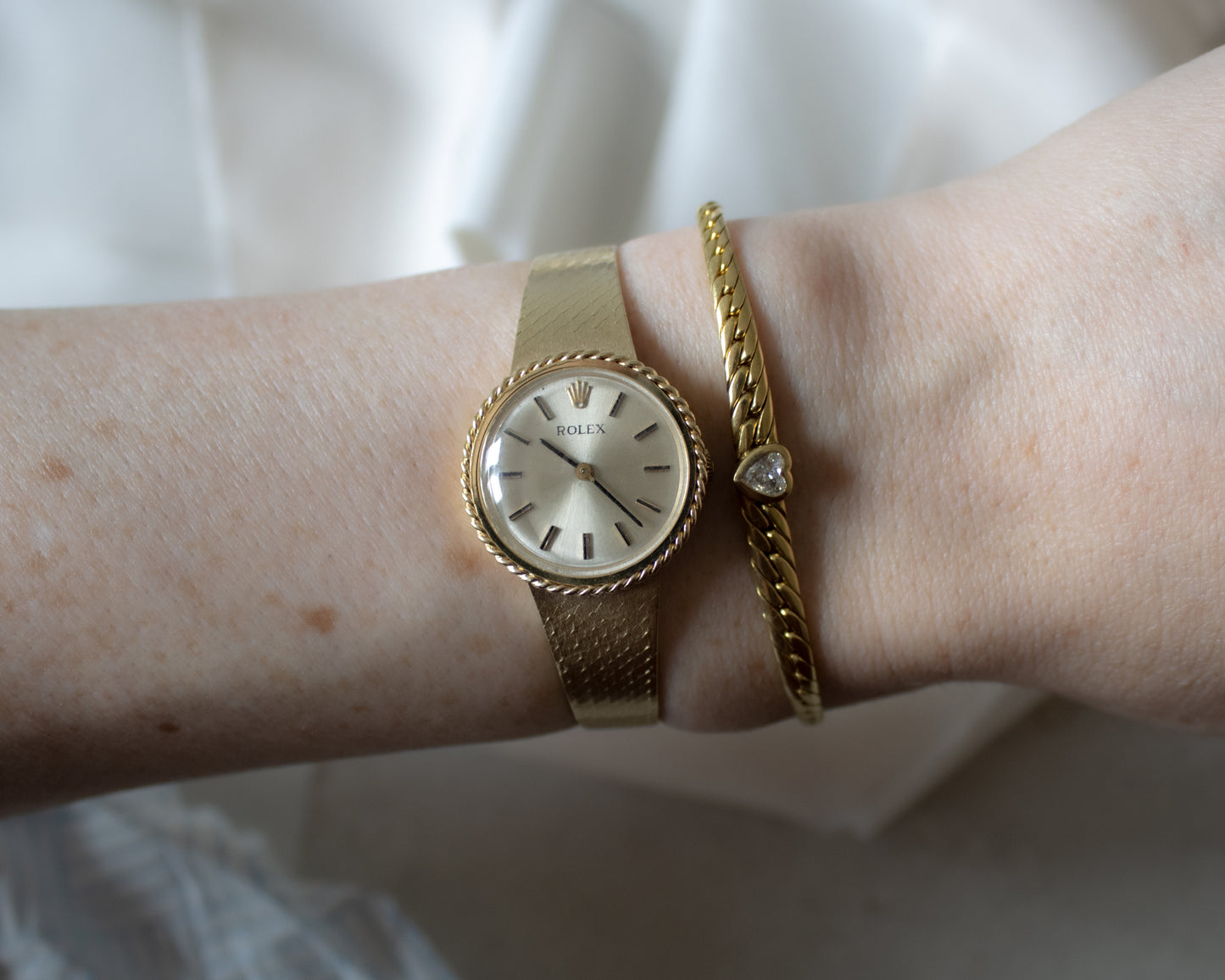 Vintage Rolex Ladies’ Cocktail Watch |14ct Gold | Mid-Century