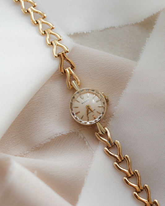 14ct Rolex precision watch with y-link bracelet - circa 1965