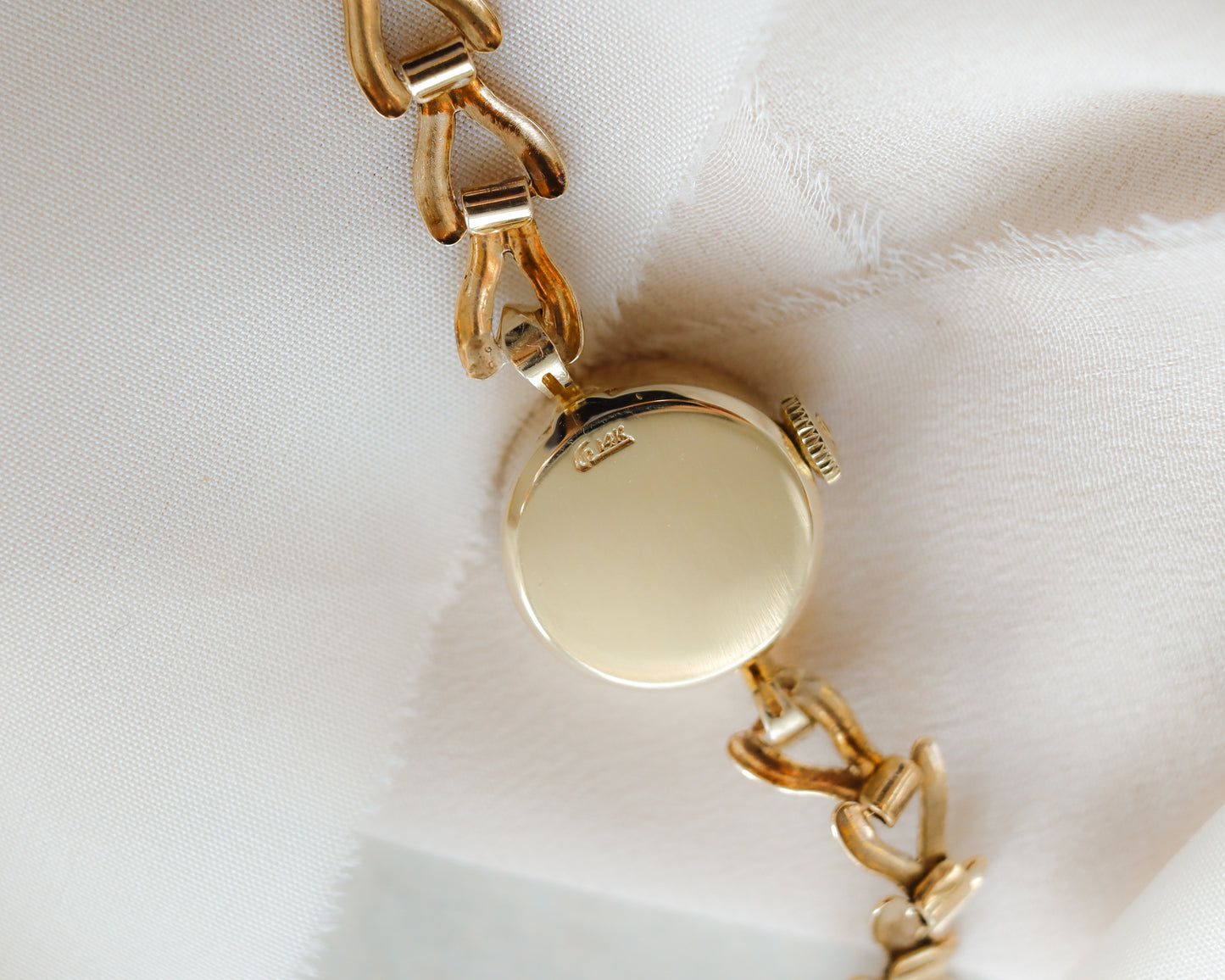 14ct Rolex precision watch with y-link bracelet - circa 1965