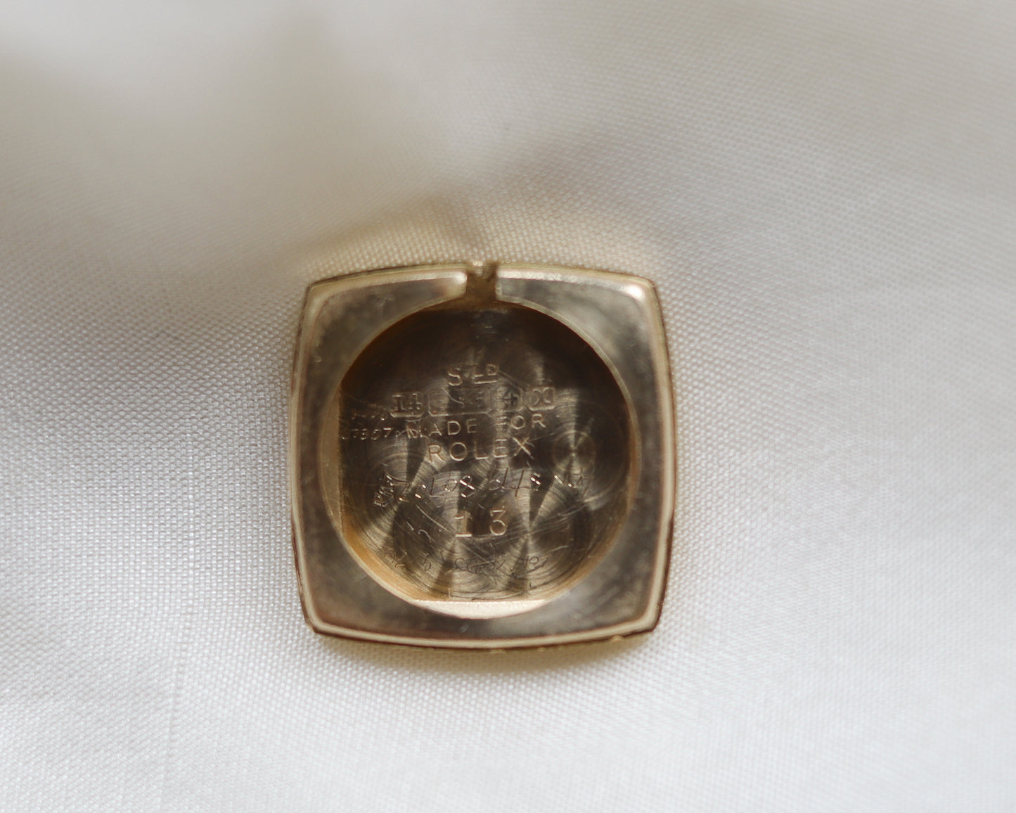 Ladies 1970's 14ct gold Rolex Precision wristwatch