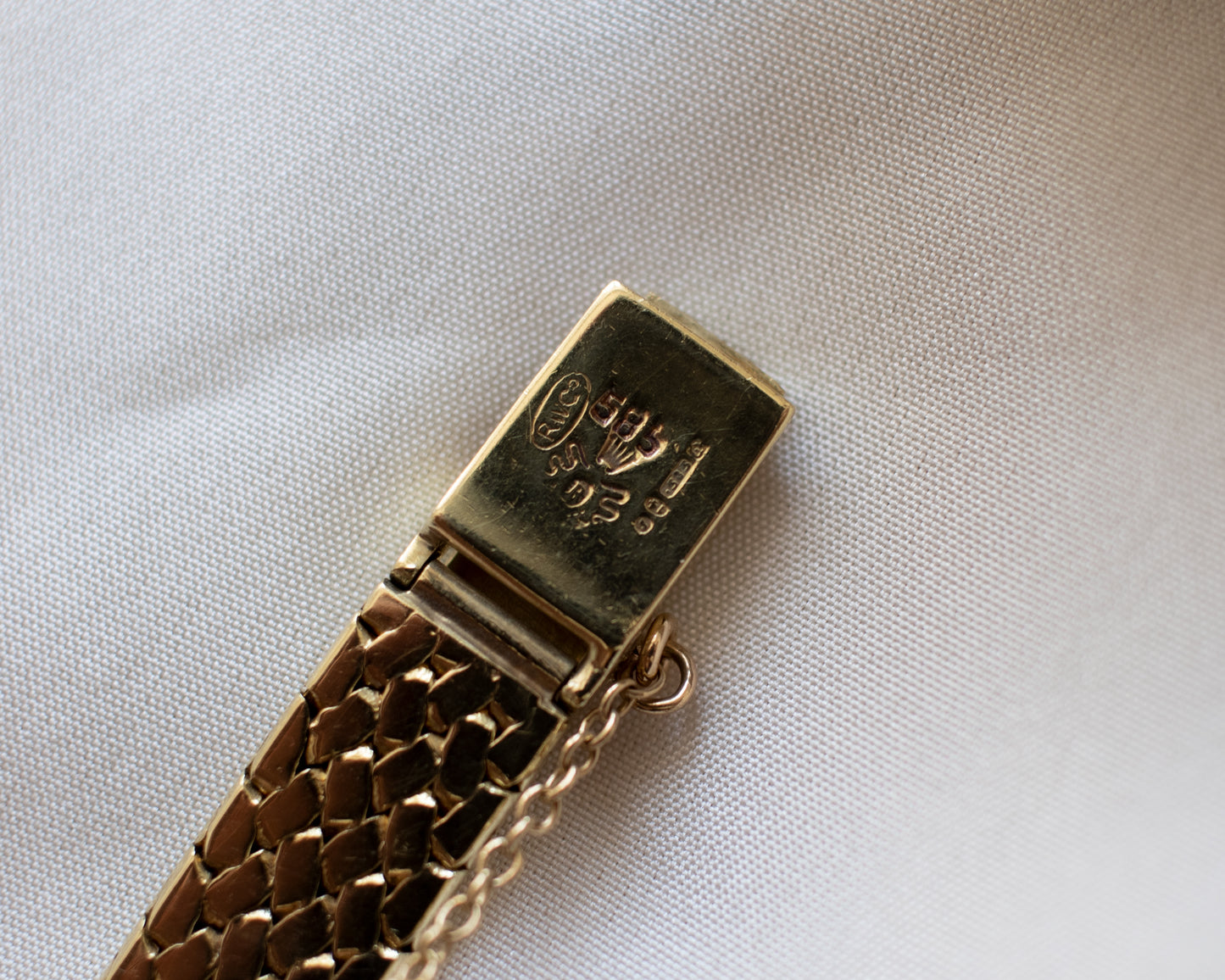 Rare Vintage Ladies Rolex 14ct Gold Bracelet Watch - 1970s