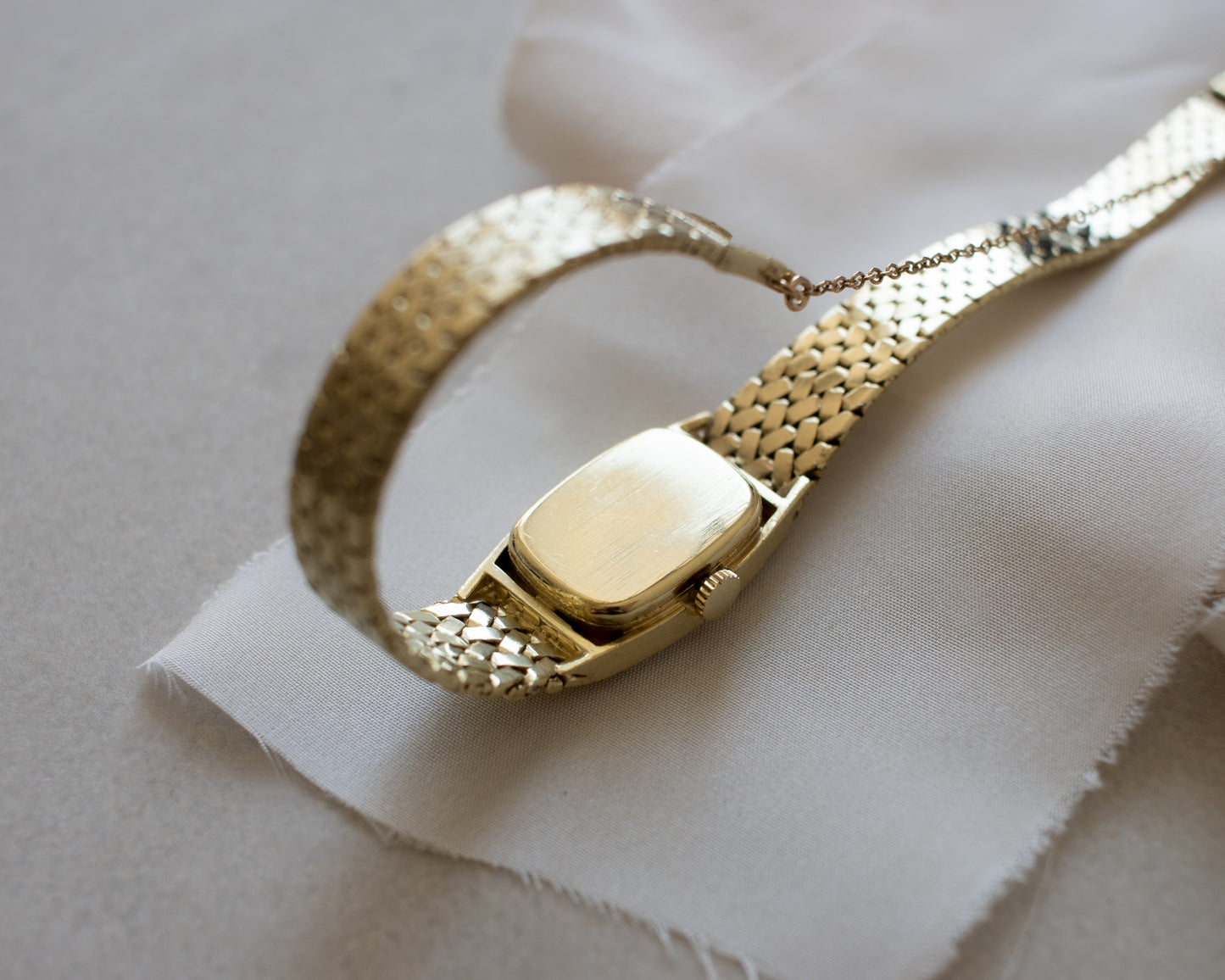 Rare Vintage Ladies Rolex 14ct Gold Bracelet Watch - 1970s