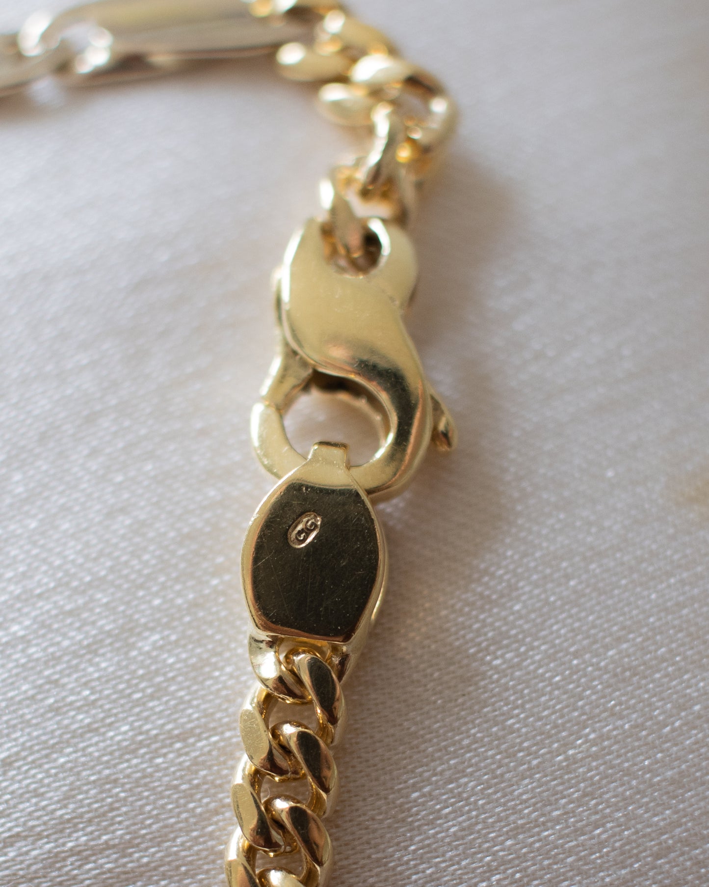 Vintage 18ct Gold Fancy Link Chain Necklace - 40cm - 22grams