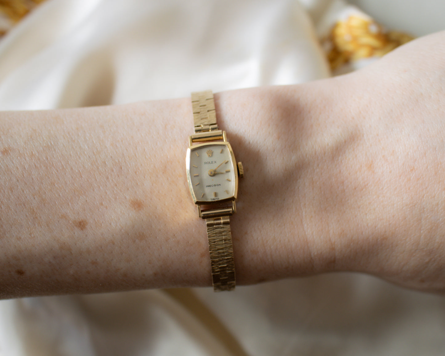 Vintage Rolex Precision Ref. 2190 in 18ct Gold – Circa 1960s