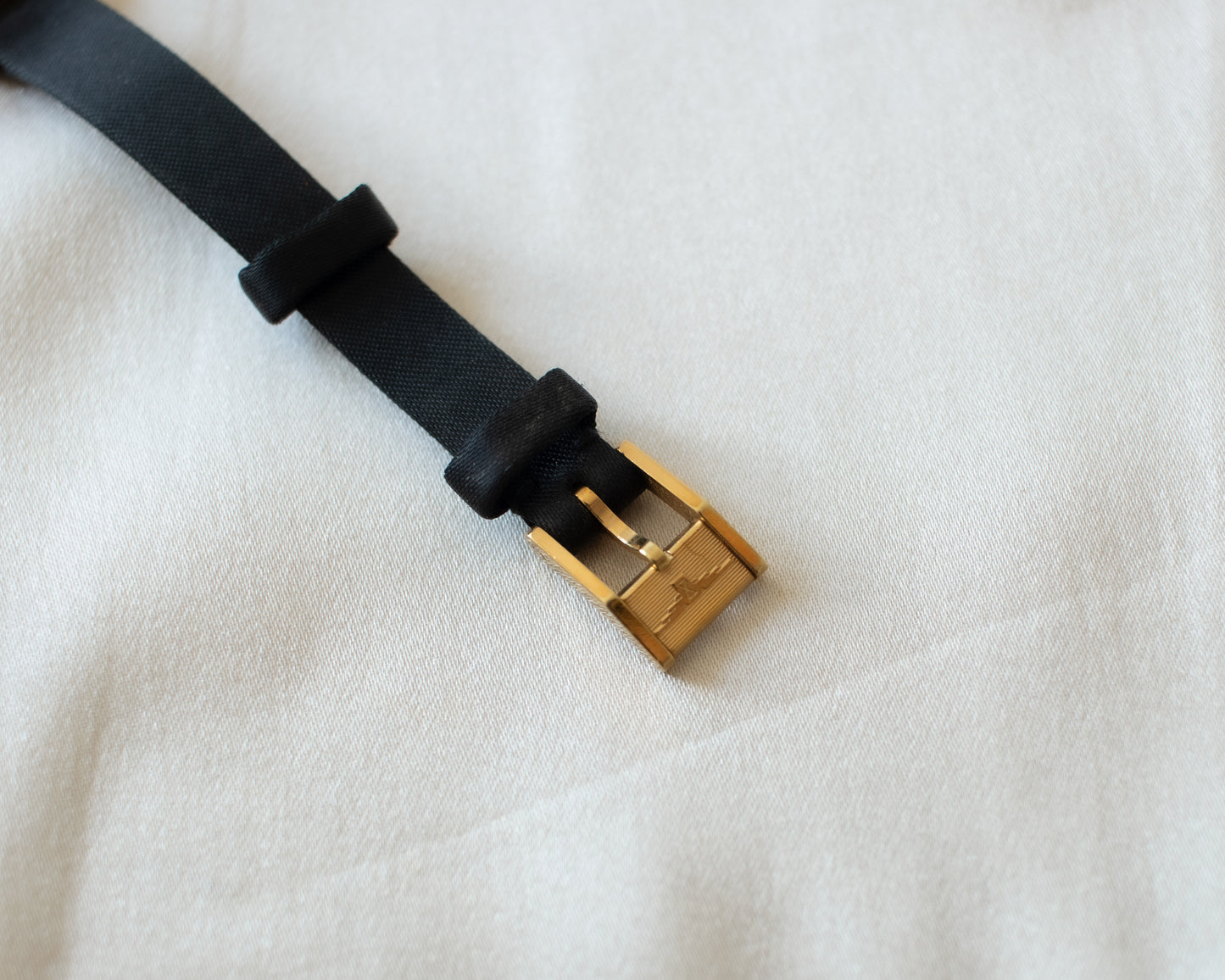 Vintage 1968 Longines Ladies 18ct Gold Watch - Rectangular Manual Wind