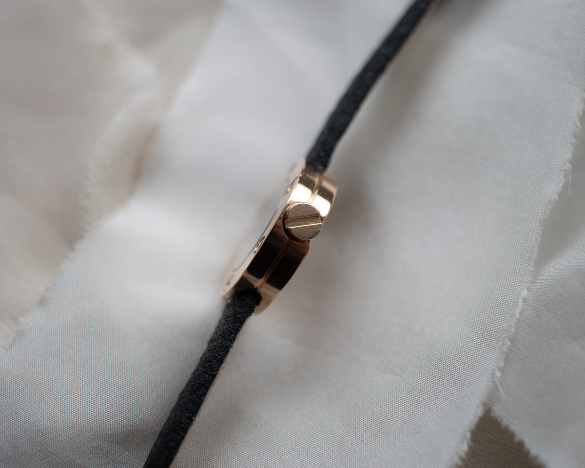 Vintage Cartier Love 18ct Rose Gold Diamond-Set Ladies Watch | 23mm