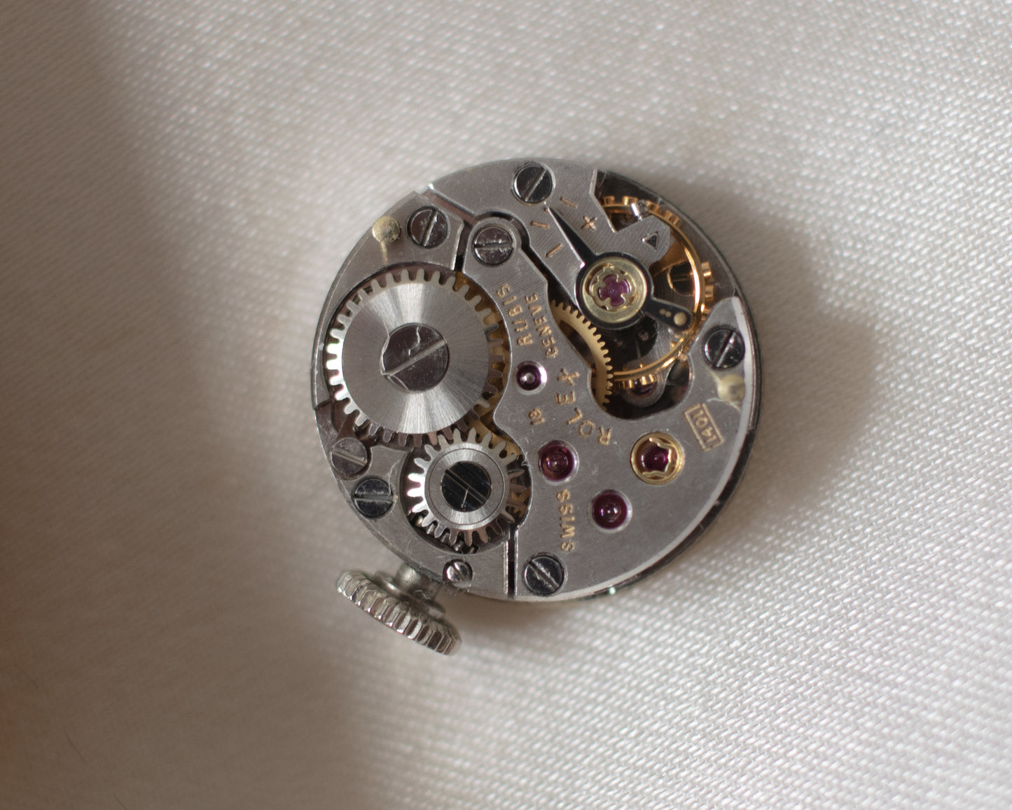 Vintage 1963 Rolex Precision 18ct White Gold Diamond Cocktail Watch