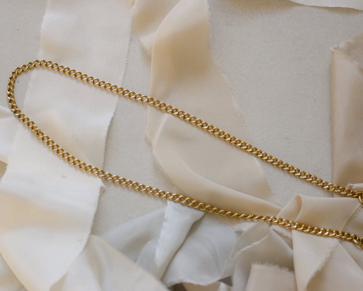 Payment 3/5 for 18ct yellow gold heavy curb Albert chain with T-bar and bolt rings