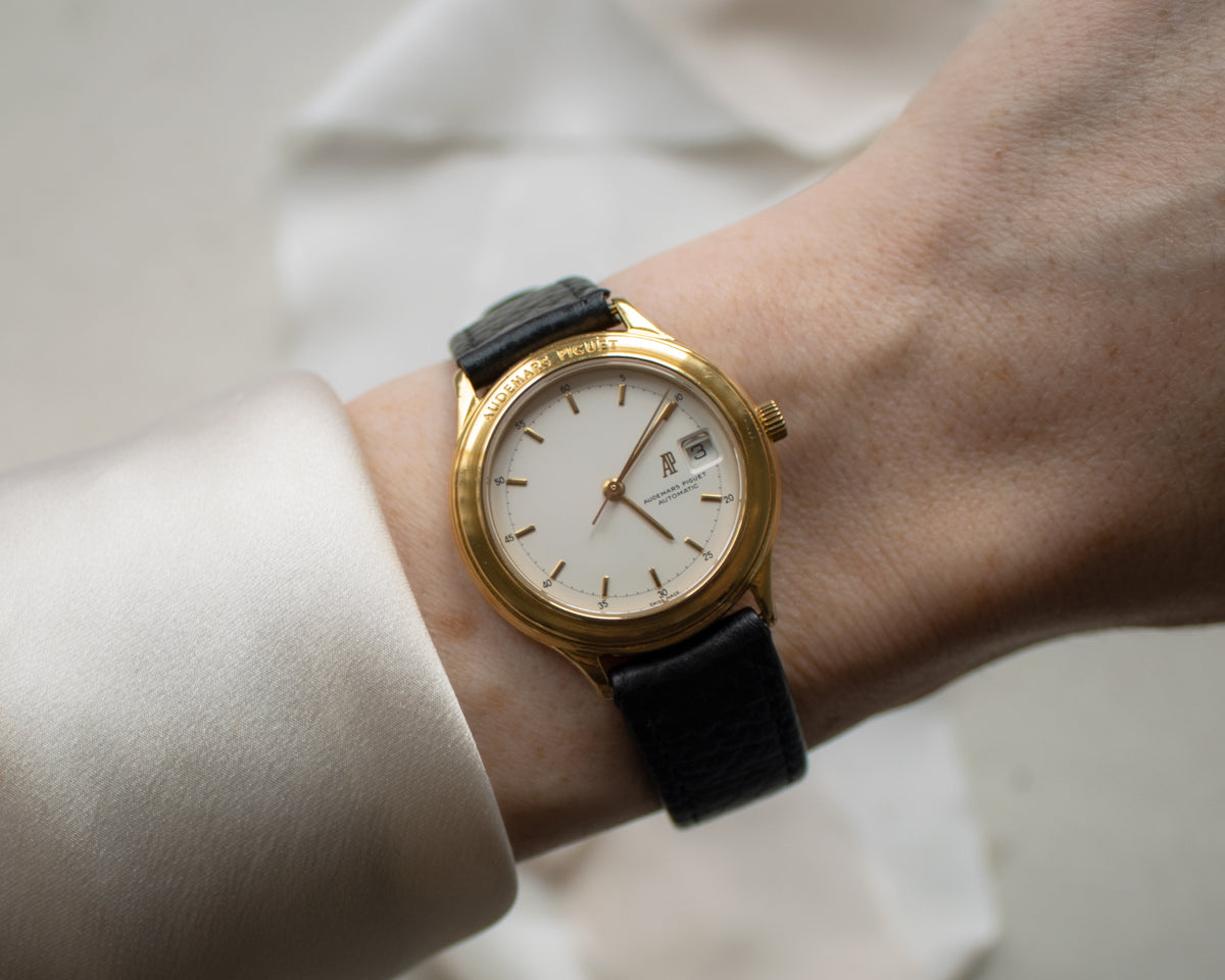 Vintage Audemars Piguet Huitième 18ct Gold Automatic Watch | c.1990