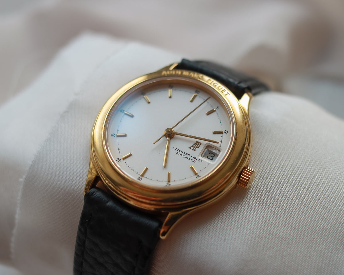 Vintage Audemars Piguet Huitième 18ct Gold Automatic Watch | c.1990