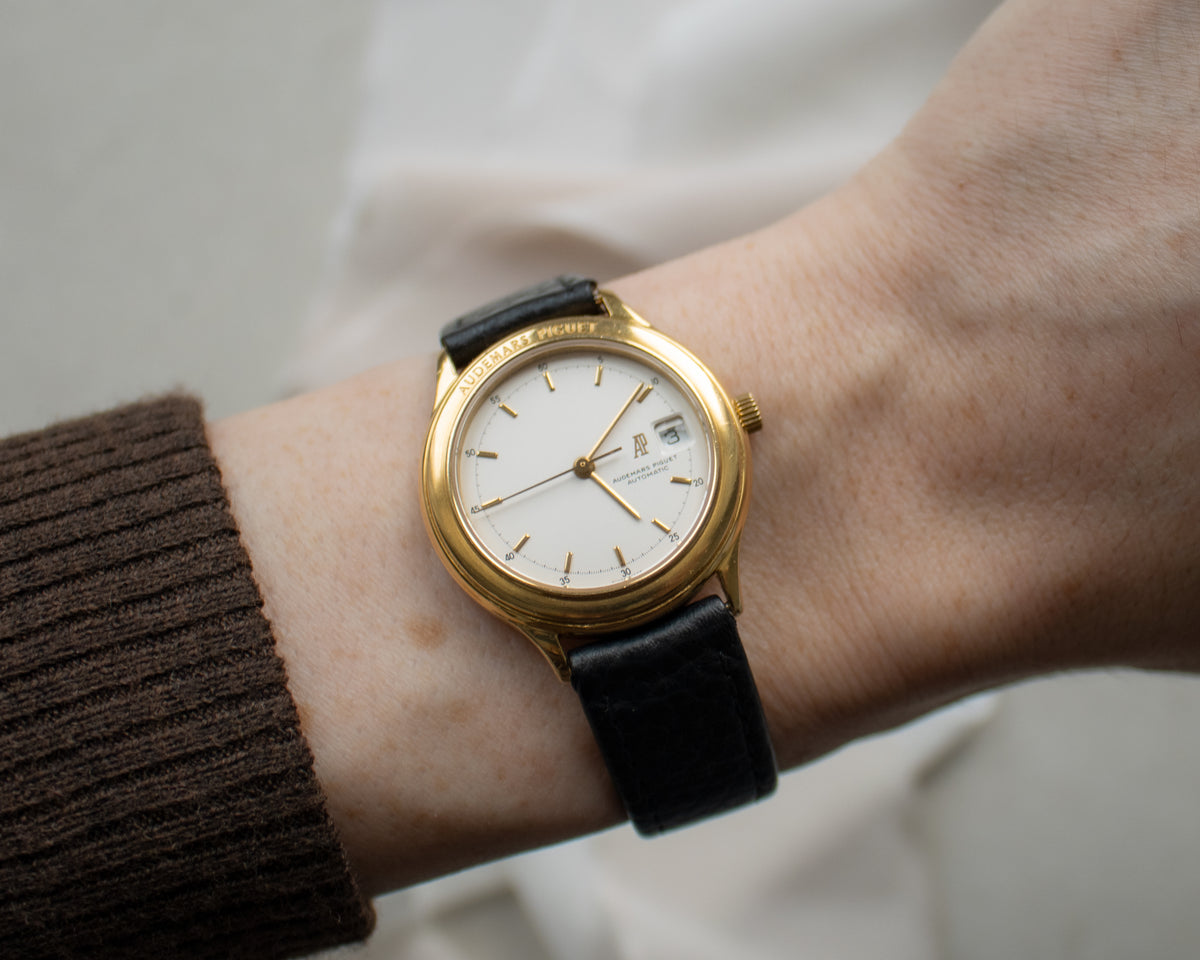 Vintage Audemars Piguet Huitième 18ct Gold Automatic Watch | c.1990