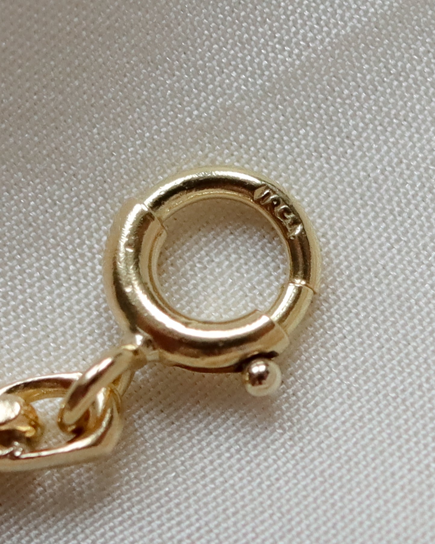 Vintage 18ct Gold Biker Link Chain Necklace – 1969