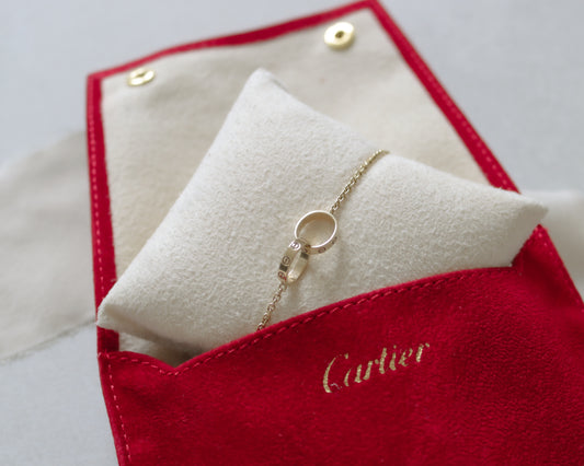 Vintage Cartier 18ct Gold LOVE bracelet in yellow gold