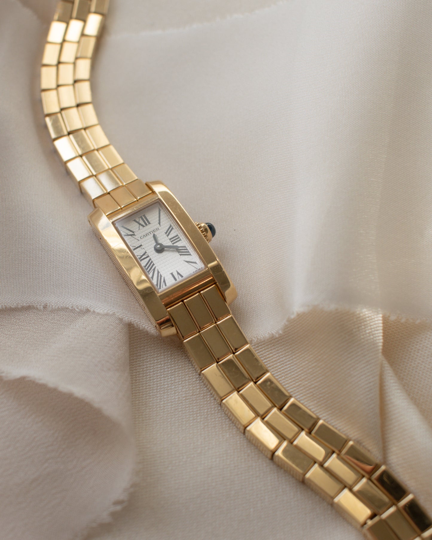 Cartier Tank Américaine Brick in 18ct gold - 1990's