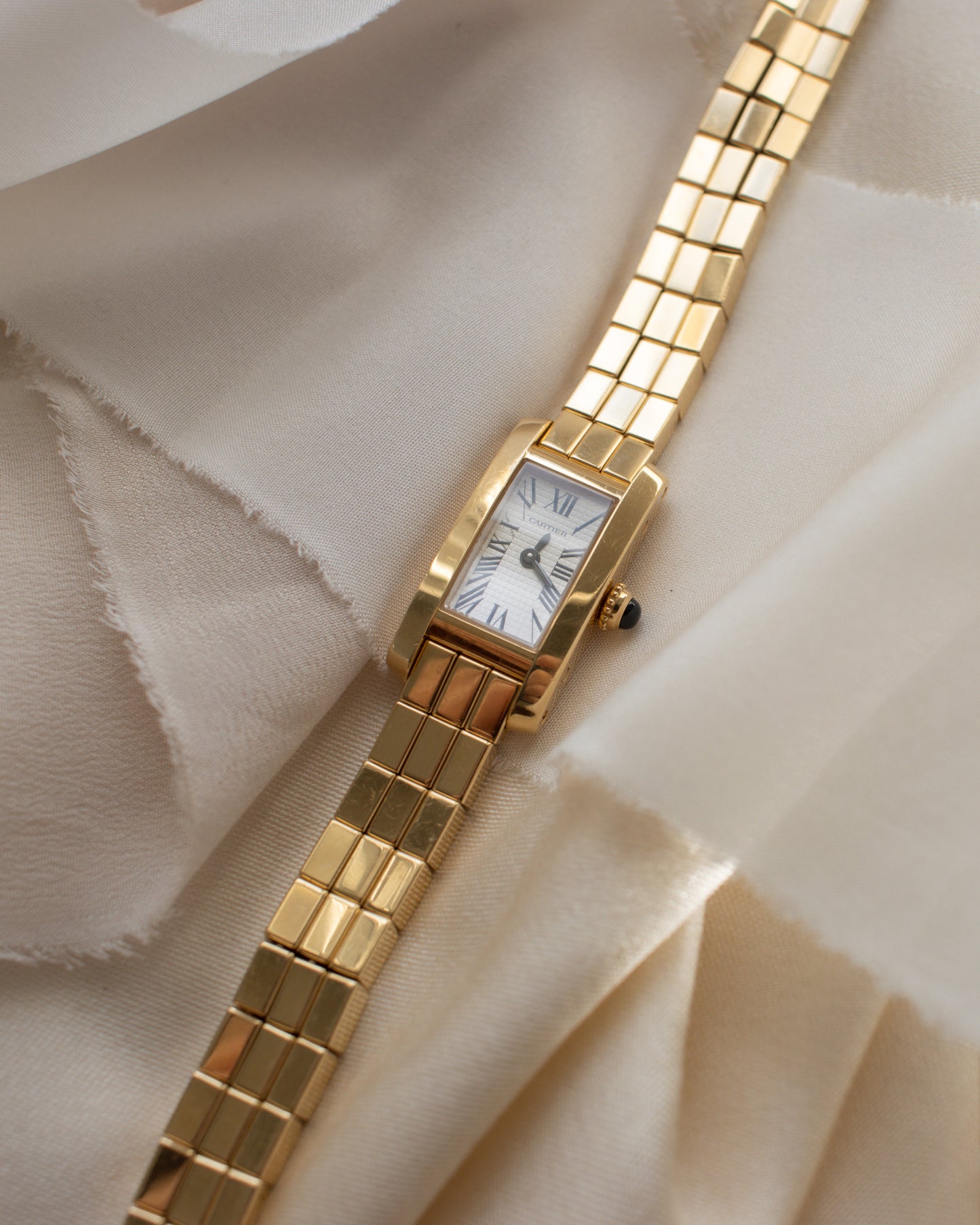 Cartier Tank Américaine Brick in 18ct gold - 1990's