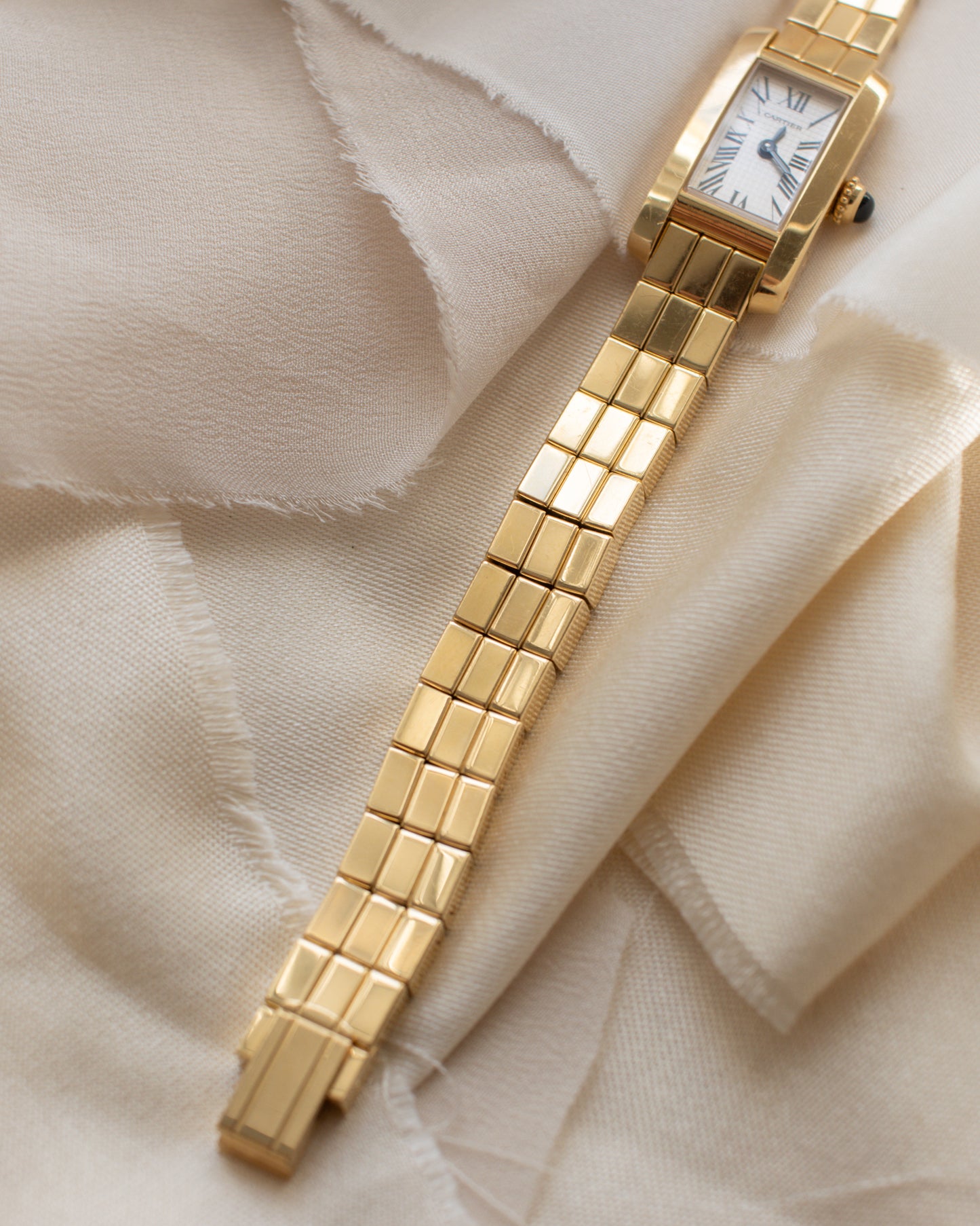 Cartier Tank Américaine Brick in 18ct gold - 1990's