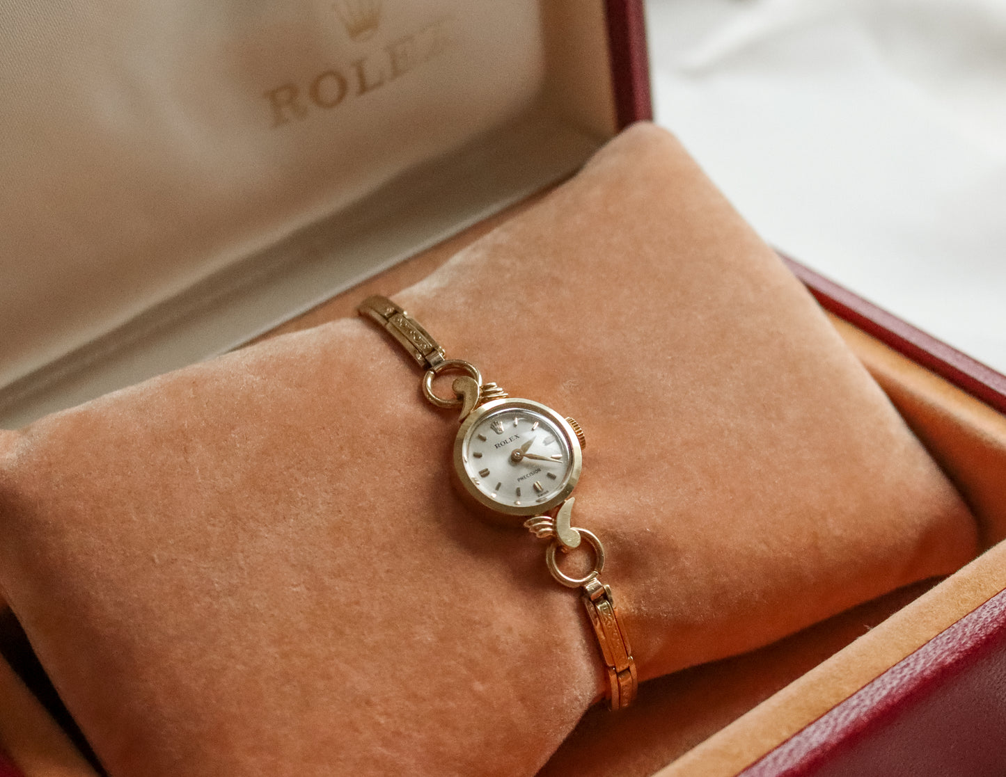 18ct Rolex Ladies Manual Wind Wristwatch - 1958