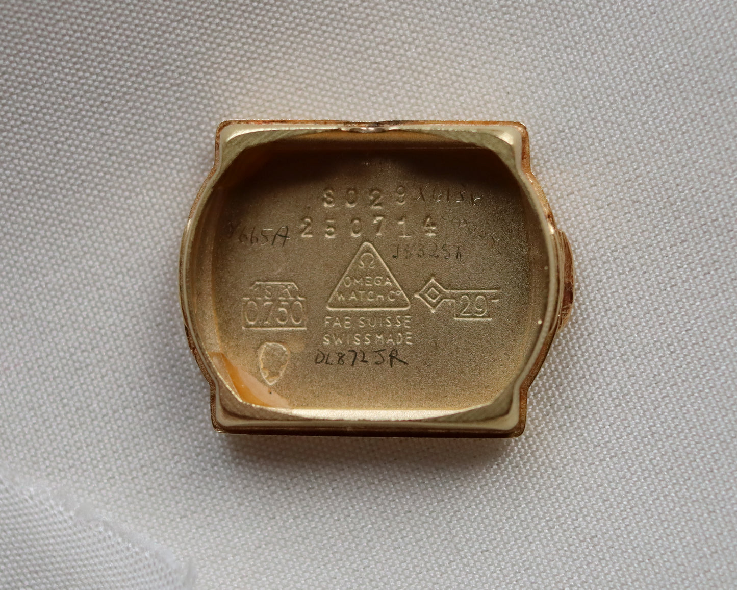 Vintage 18ct gold 1960s Omega Ladies Diamond Cocktail Watch