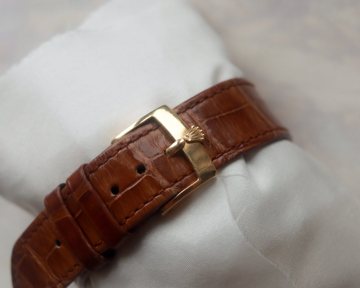 Vintage Rolex Cellini 5115/8 18ct Gold Watch | c. 2008 Full Set