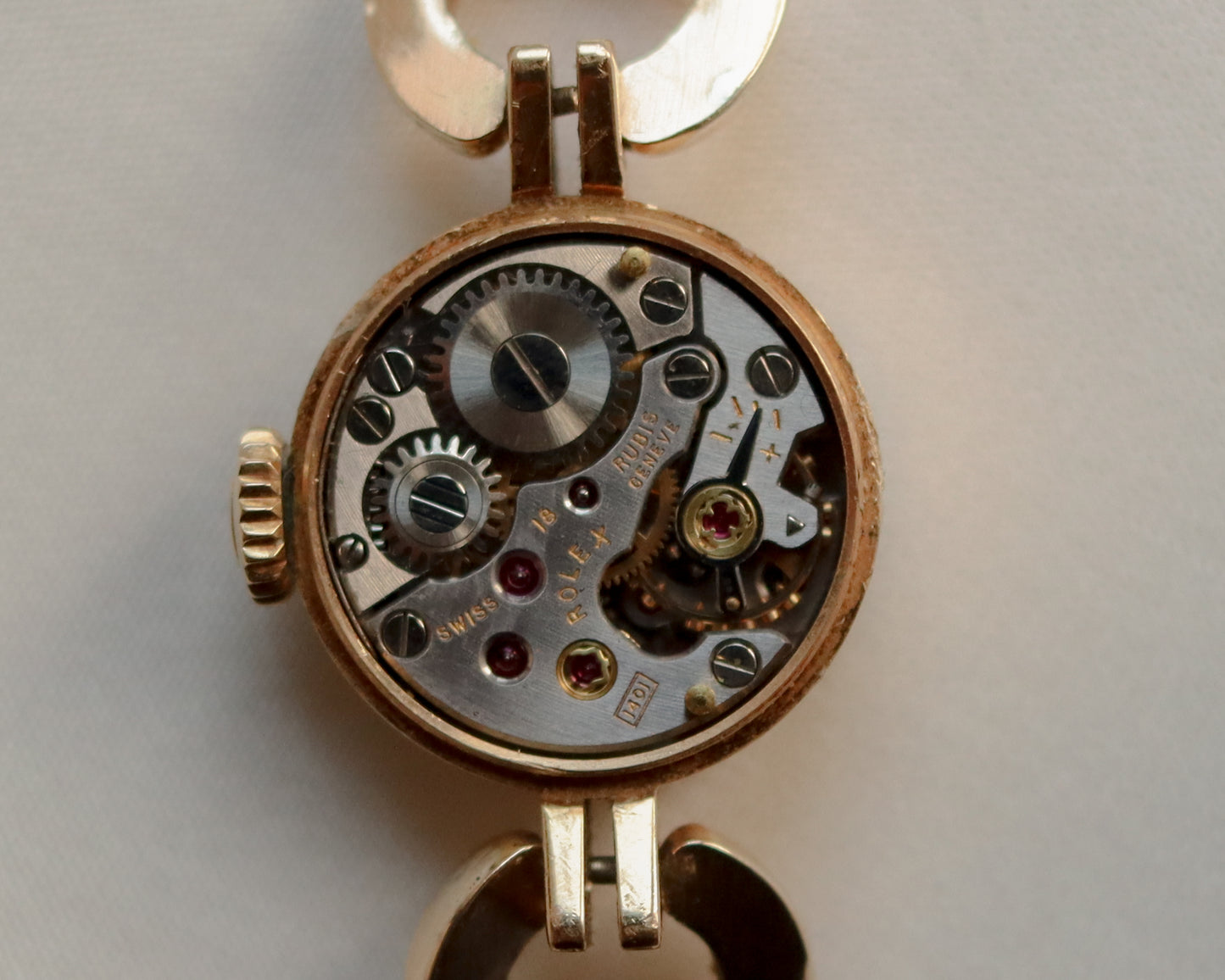 18ct Vintage Rolex Orchid Ladies Watch – Circa 1960