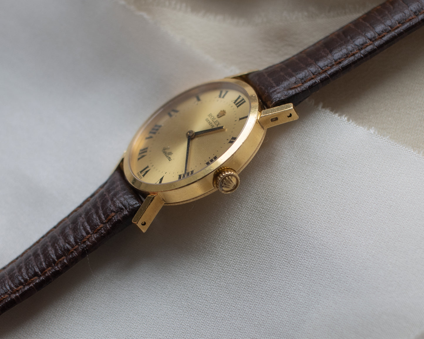 (Exchange) Vintage Rolex Cellini 18ct Gold Wristwatch - Circa Early 1990s