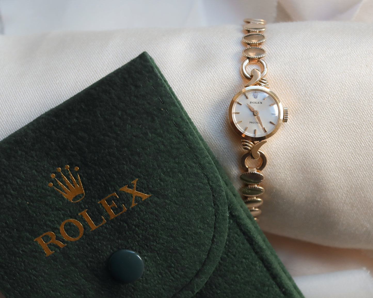 Vintage Rolex Ladies’ Wristwatch 18ct Gold Case - 1958
